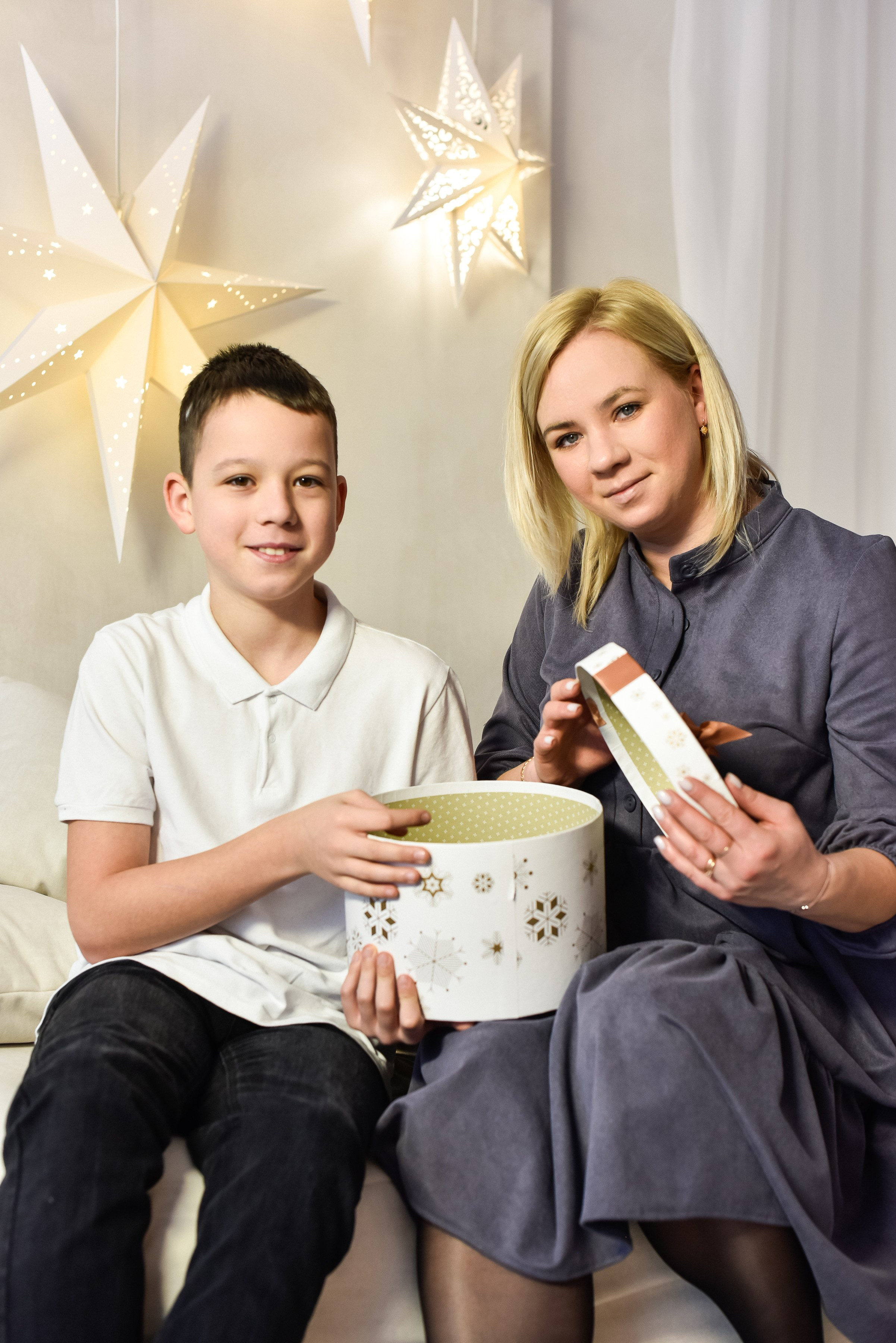 Юля с сыночком