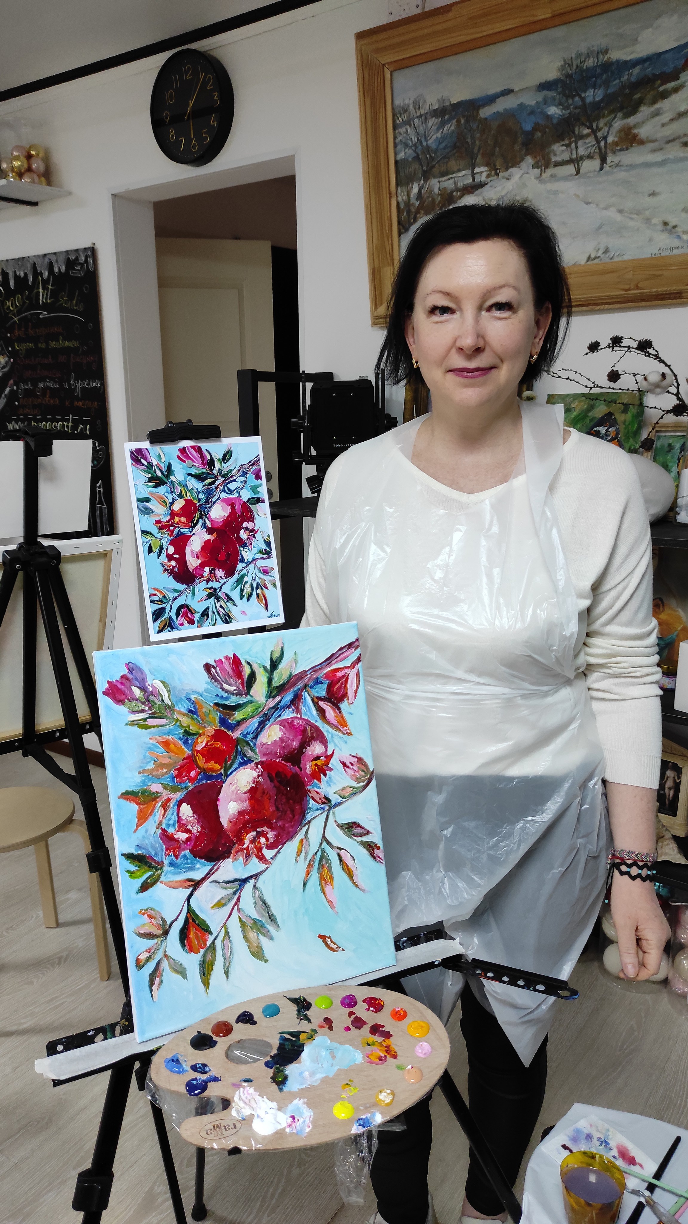 Подарок для творческого человека на день рождения. Арт-вечеринки и мастер-классы в Москве для взрослых и детей