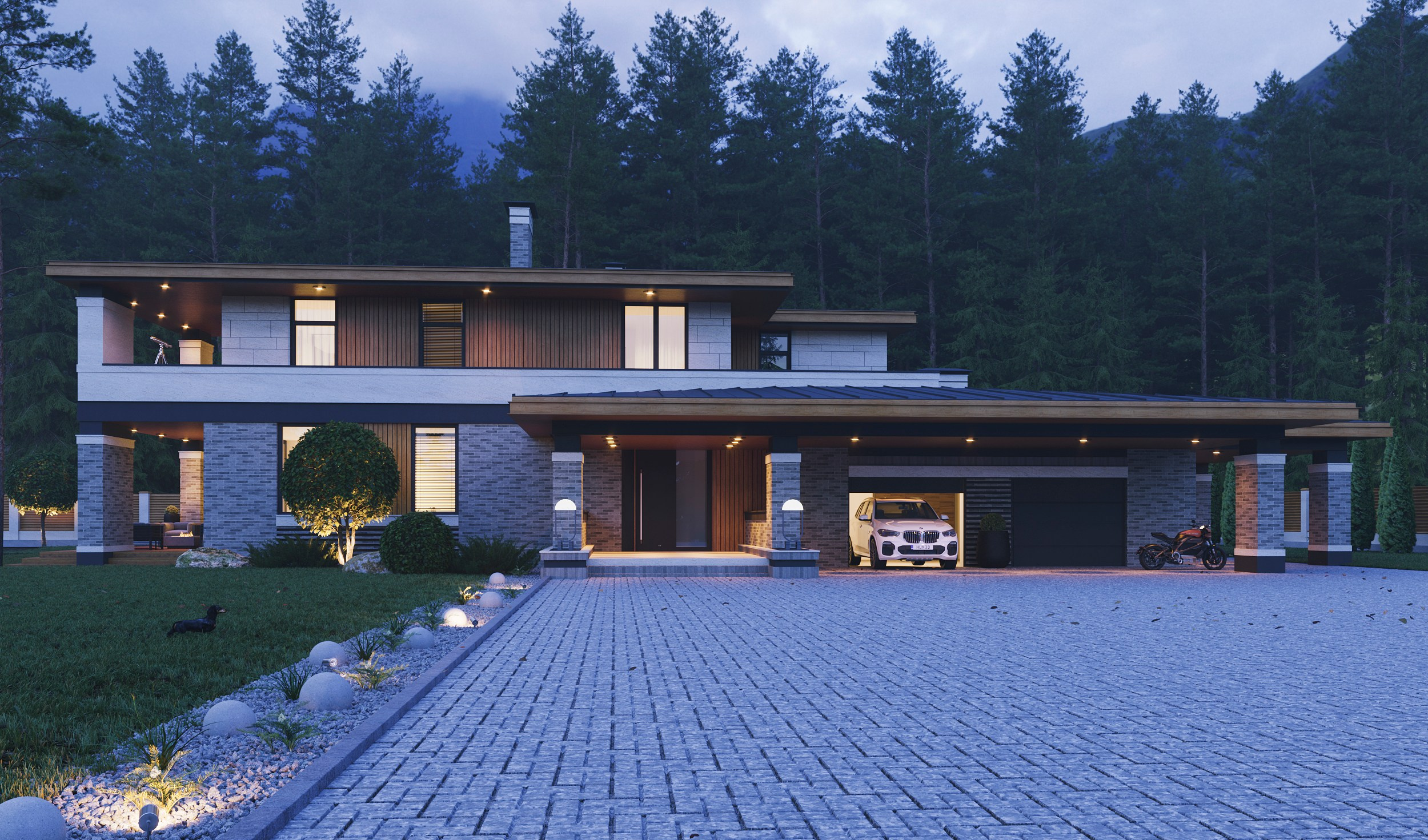 EXTERIOR. 3D Художник| Дизайнер | Борисова Дарья