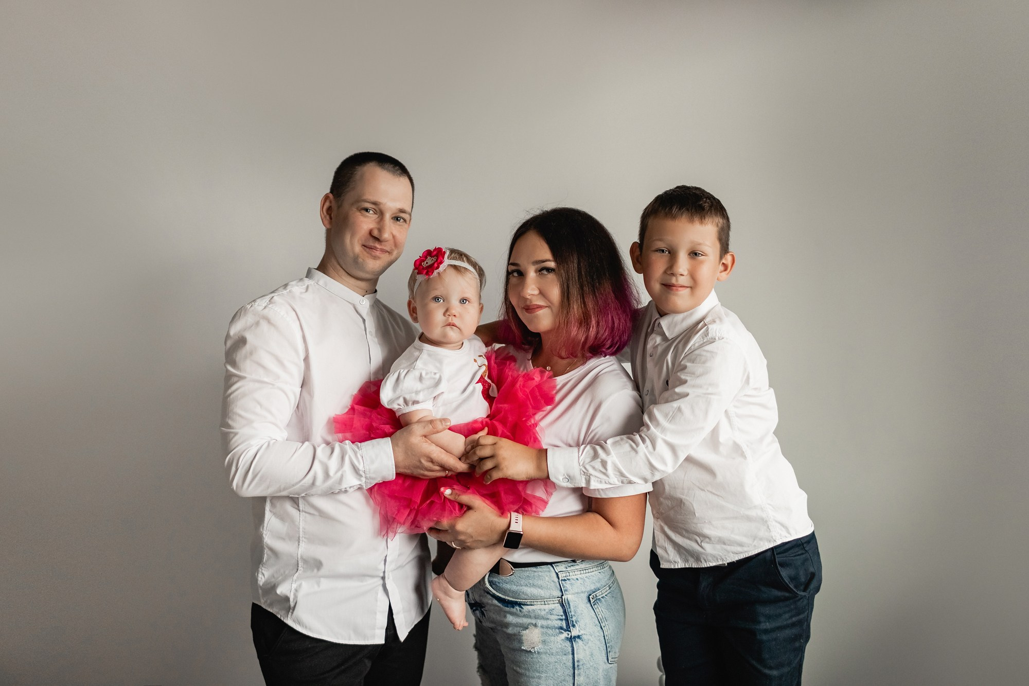 Милана 1 год. Семейный фотограф новорождённых в Серпухове Юлия Новикова +79637785957