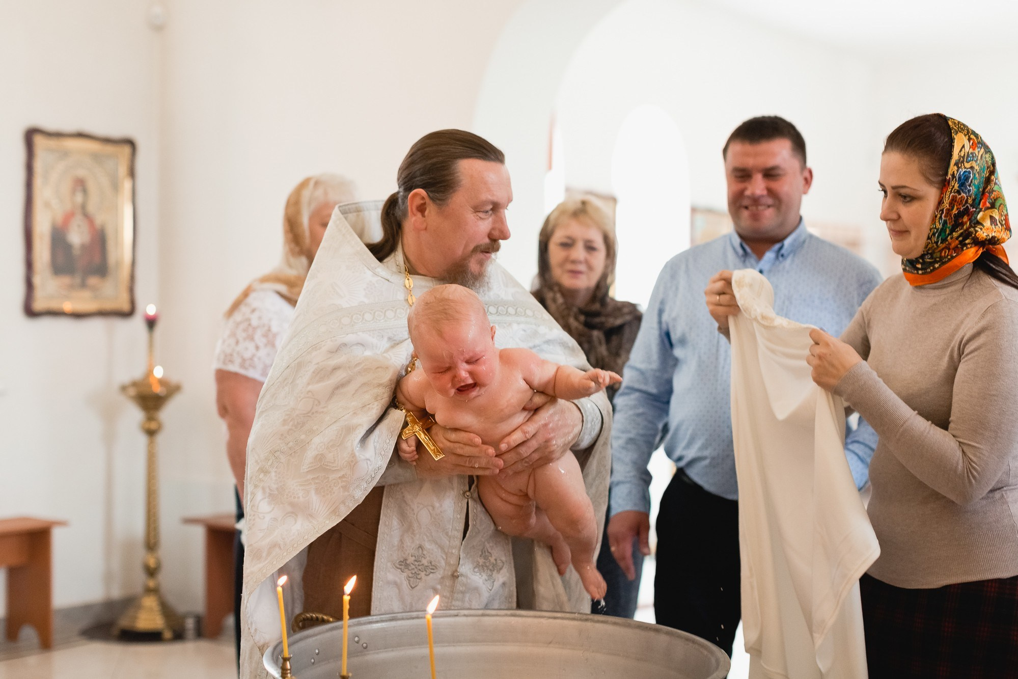 КРЕЩЕНИЕ ВАРИ (г. Кремёнки). Семейный фотограф новорождённых в Серпухове Юлия Новикова +79637785957