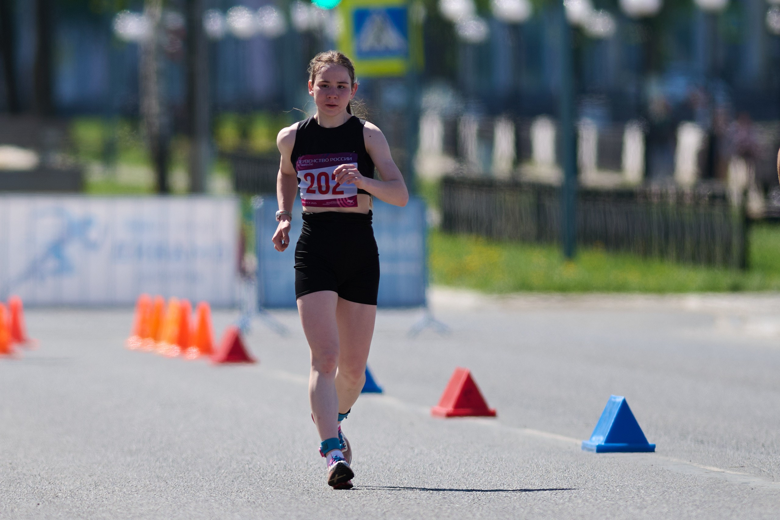 Чемпионат России по спортивной ходьбе 2025. Спортивный репортажный фотограф в Ижевске Сергей Мерзляков