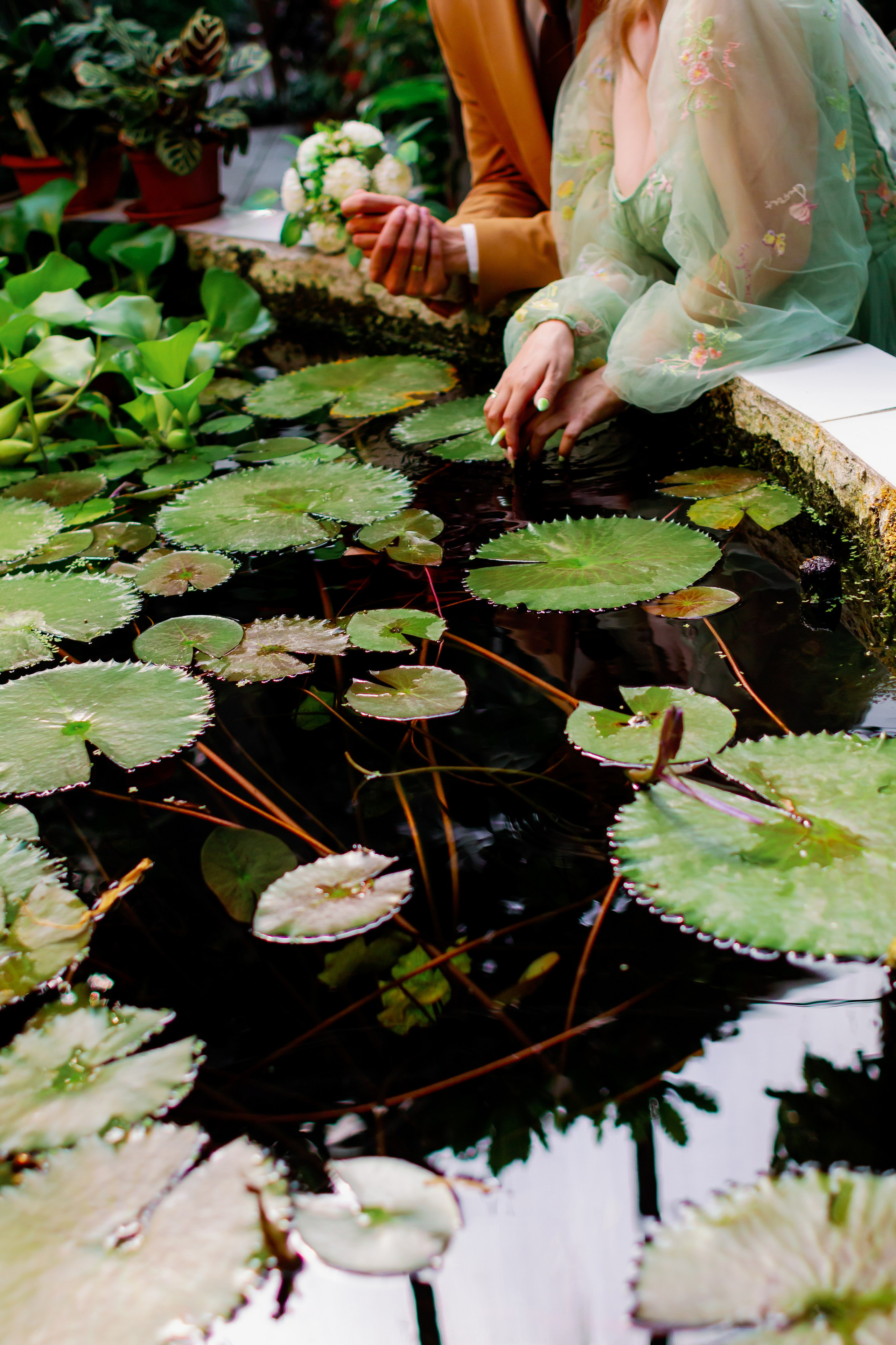 Никита и Валерия. Свадебная фотосессия в оранжерее, Екатеринбург. Фотограф в Екатеринбурге Пойгина Елена