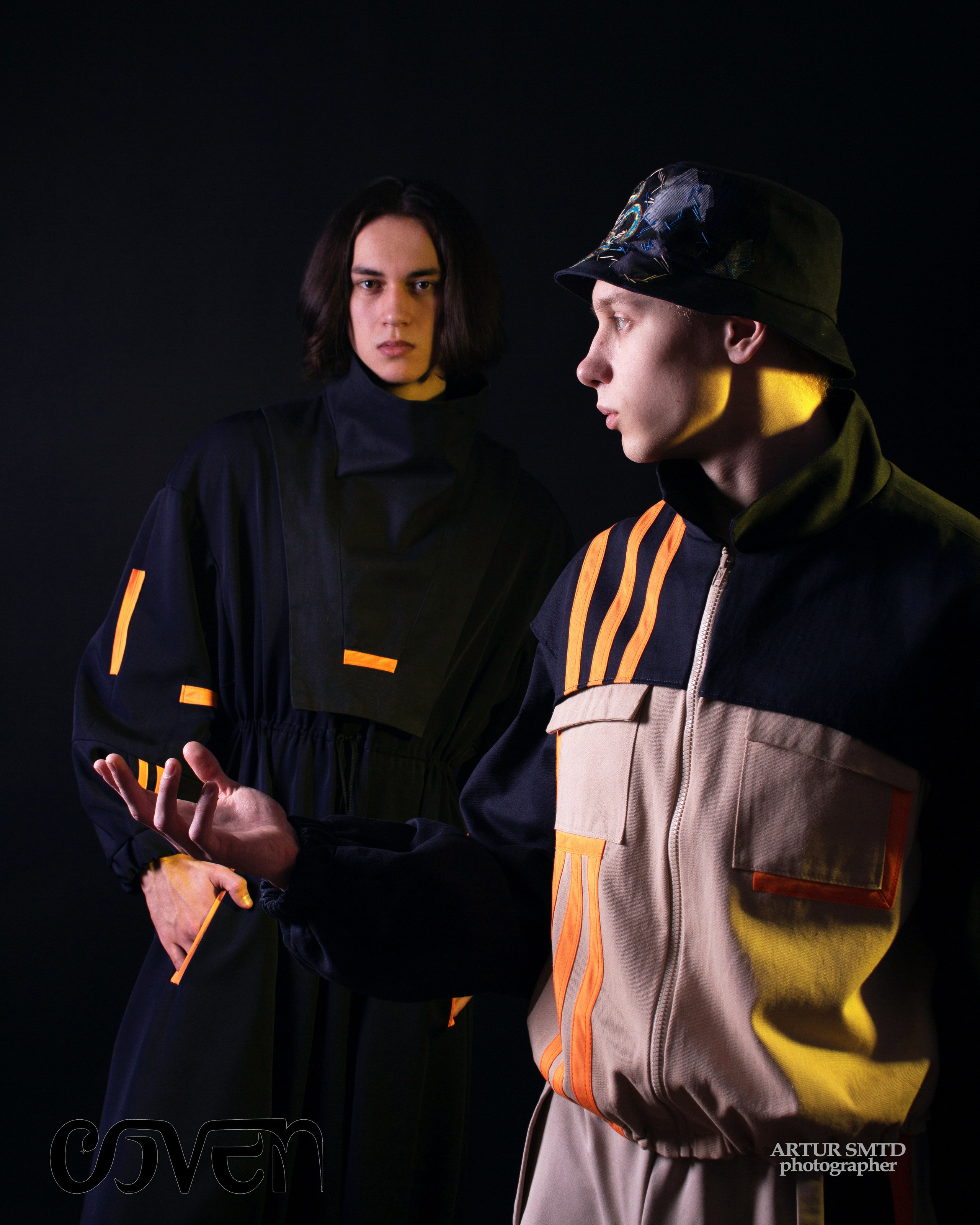 Лукбук — «COVEN» brand by Maria Korobova design. Фотограф из Новосибирска Артур Шамсутдинов