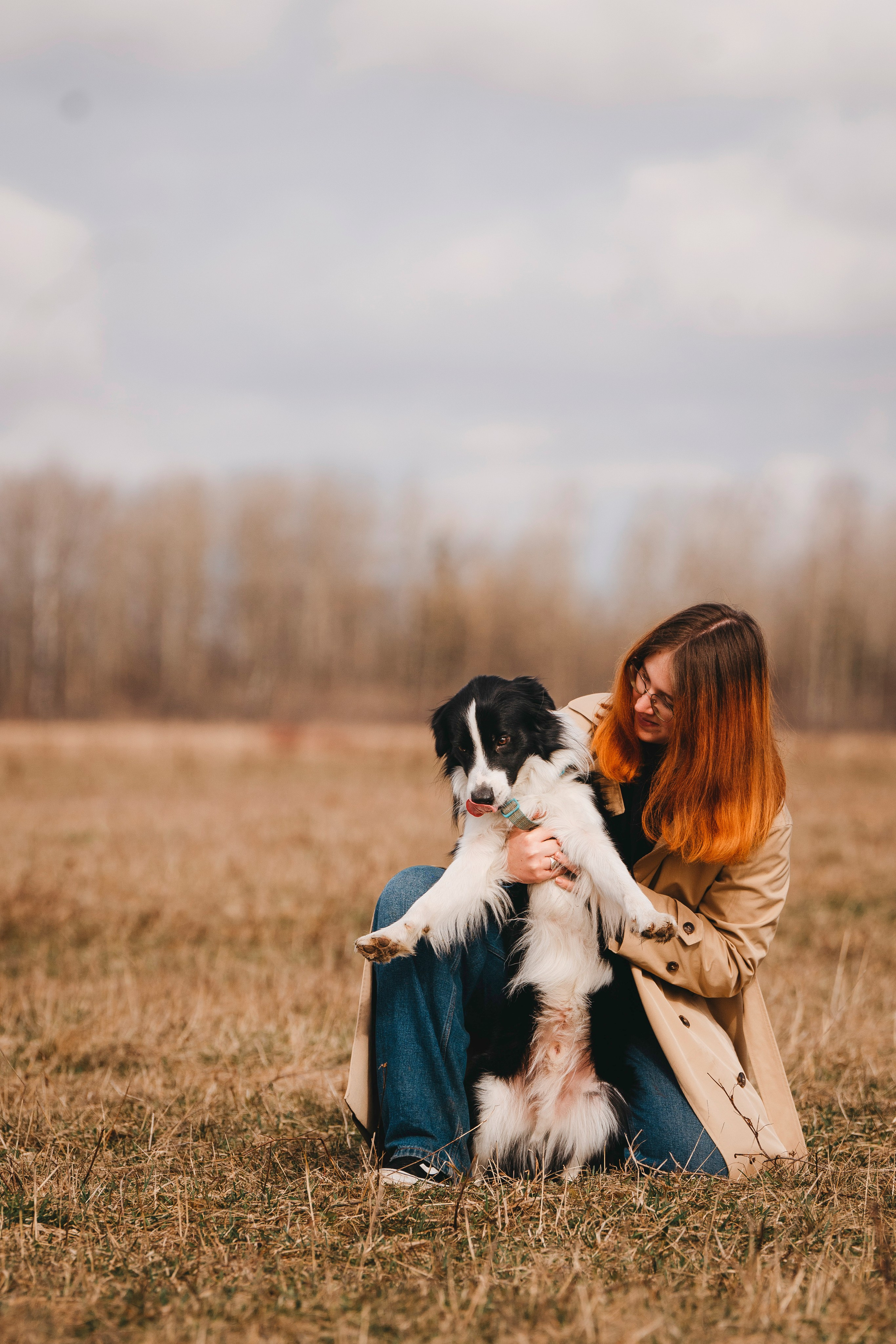 Нил и Алёна. Фотограф анималист в Спб недорого Олеся Майорова