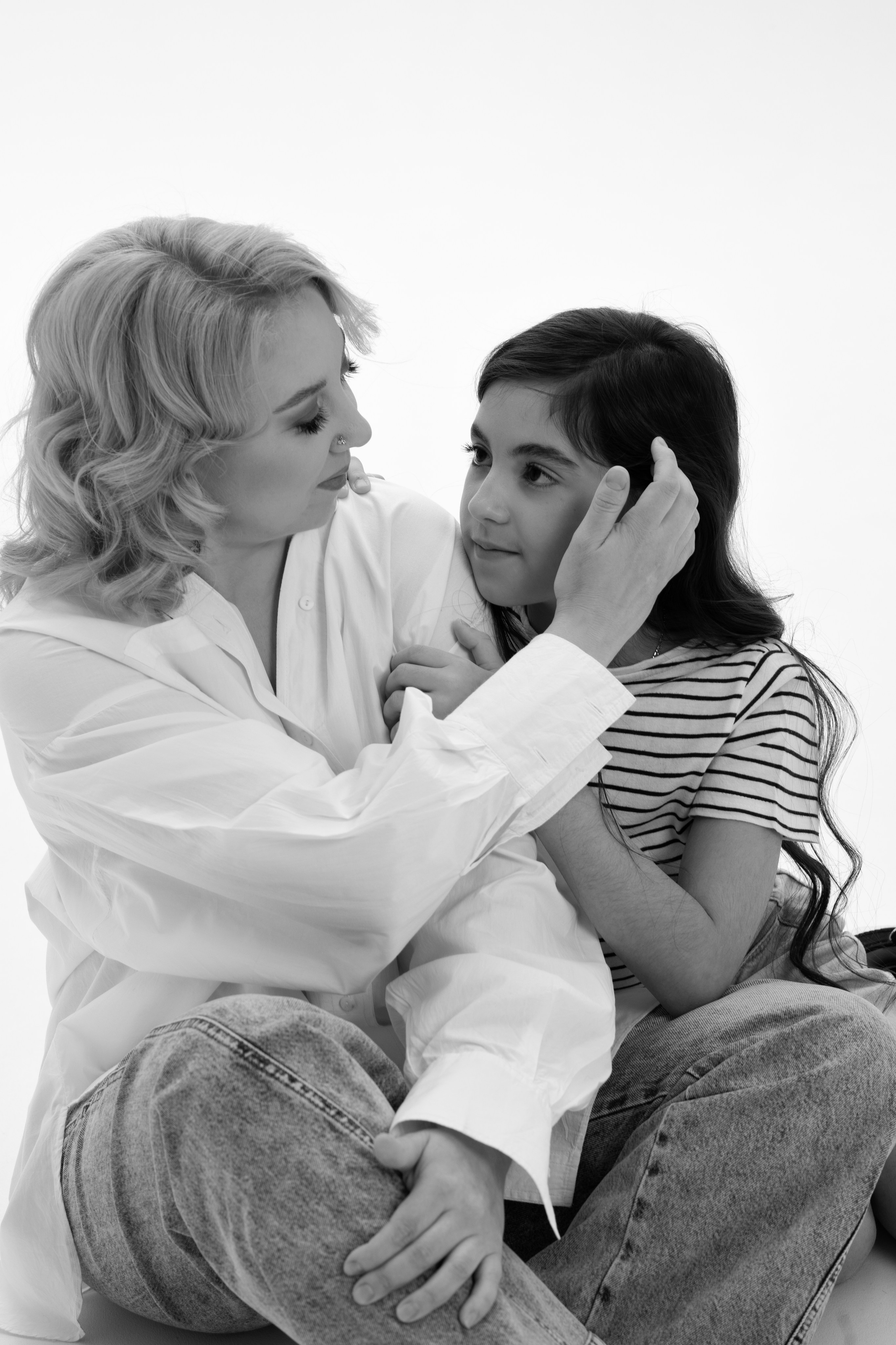 Мама и дочь. Фотограф чувственного портрета в Санкт-Петербурге Светлана Фролова