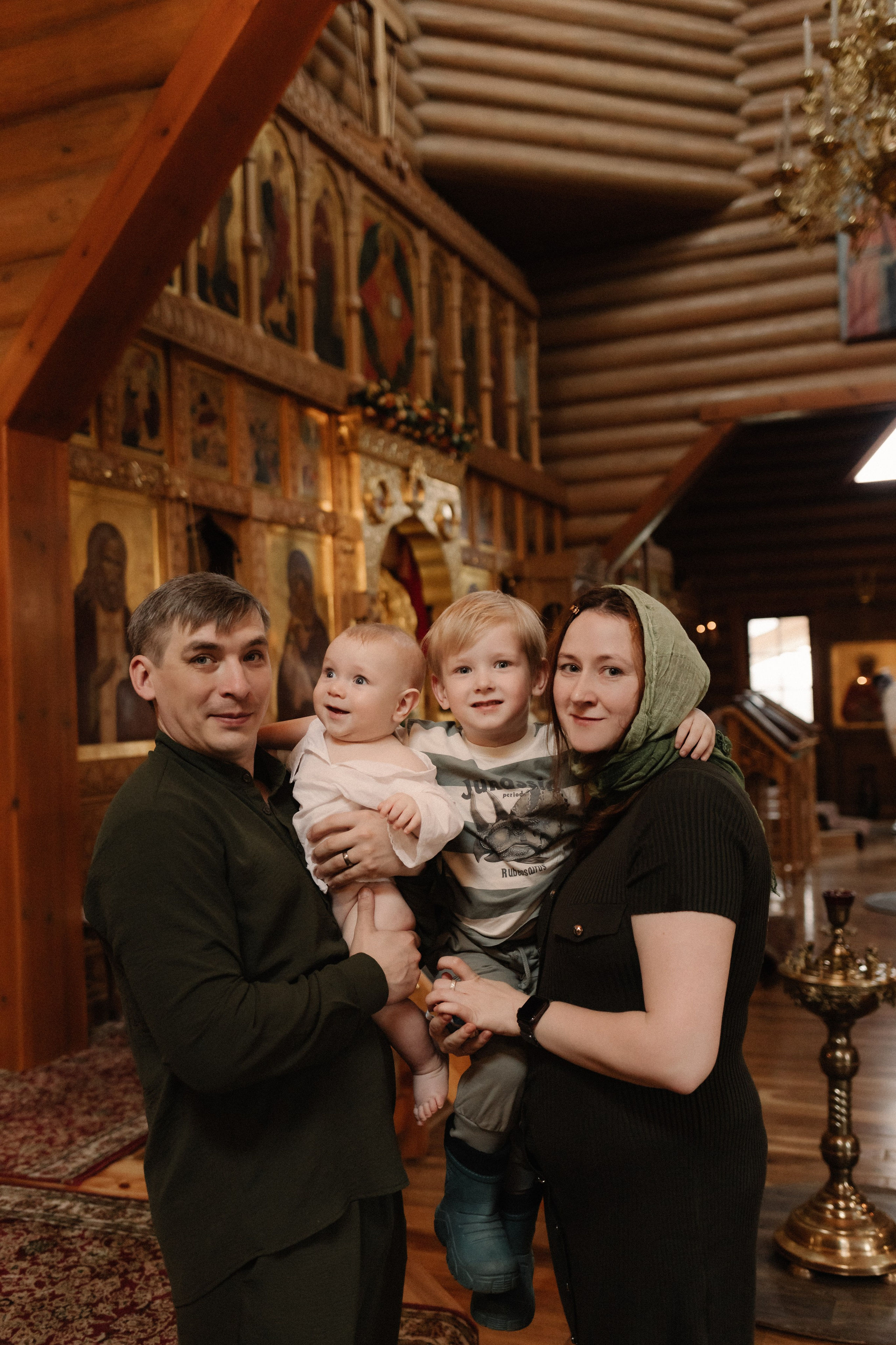 Крещение Платона и Софии. Семейный и детский фотограф в Нижнем Новгороде Буслаева Мария