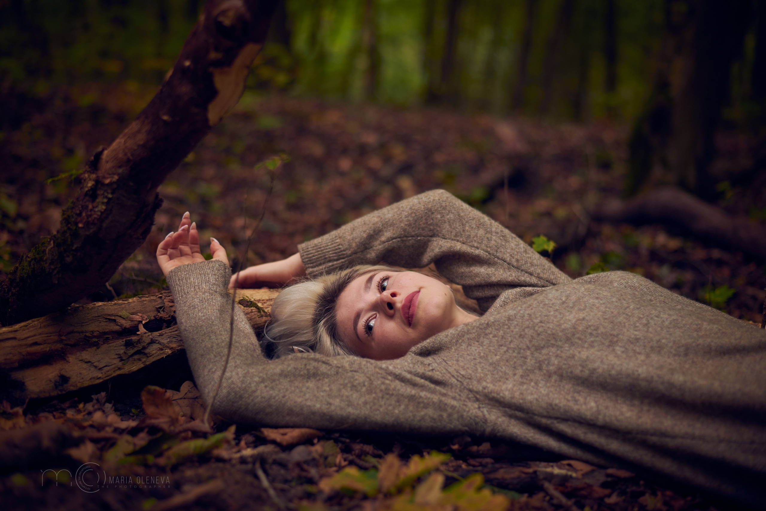 Прогулка с собакой. Фотограф Мария Оленева