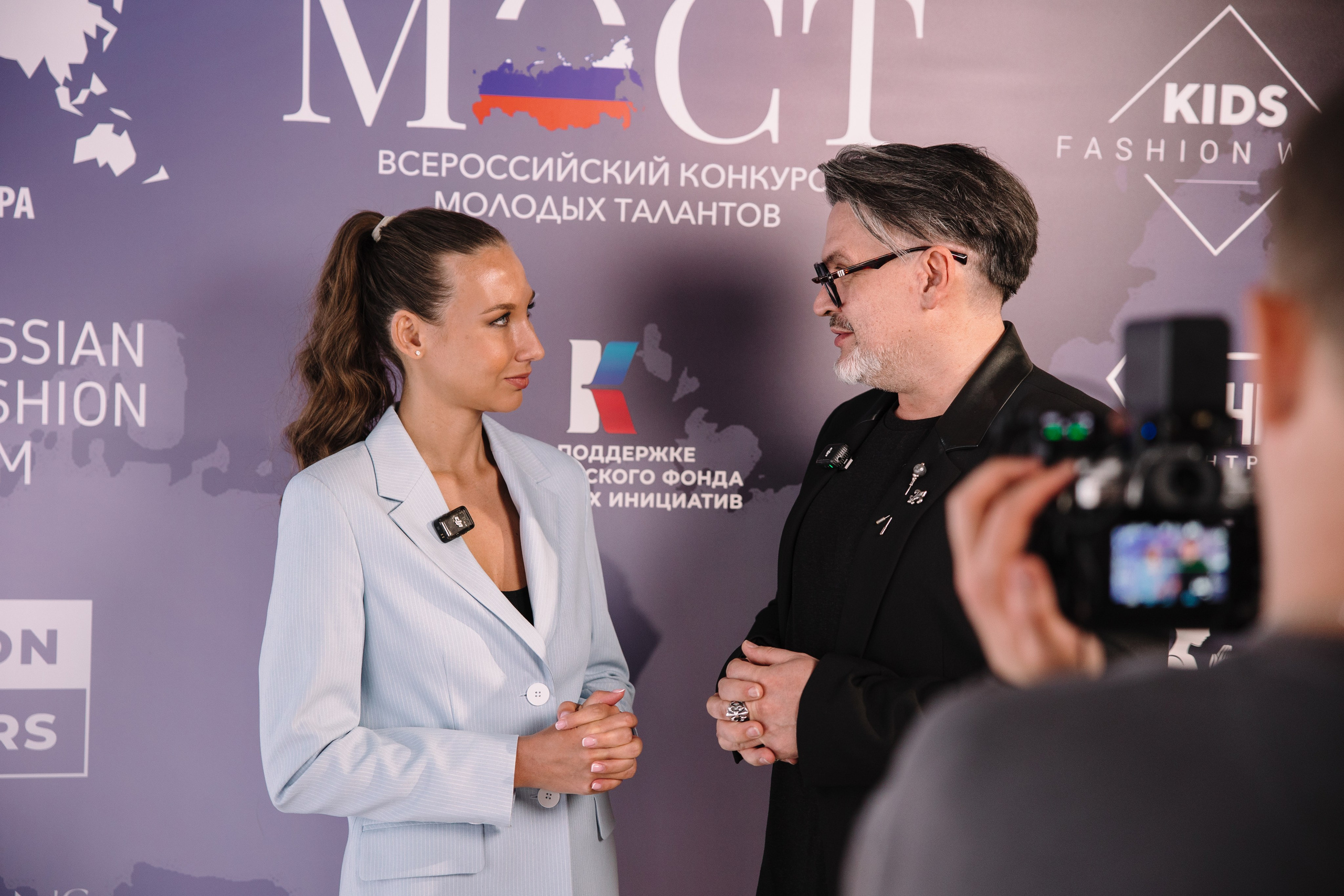 Пресс-конференция Всероссийского конкурса молодых талантов «МОСТ». Контент фотограф в Москве и области Елена Кулакова