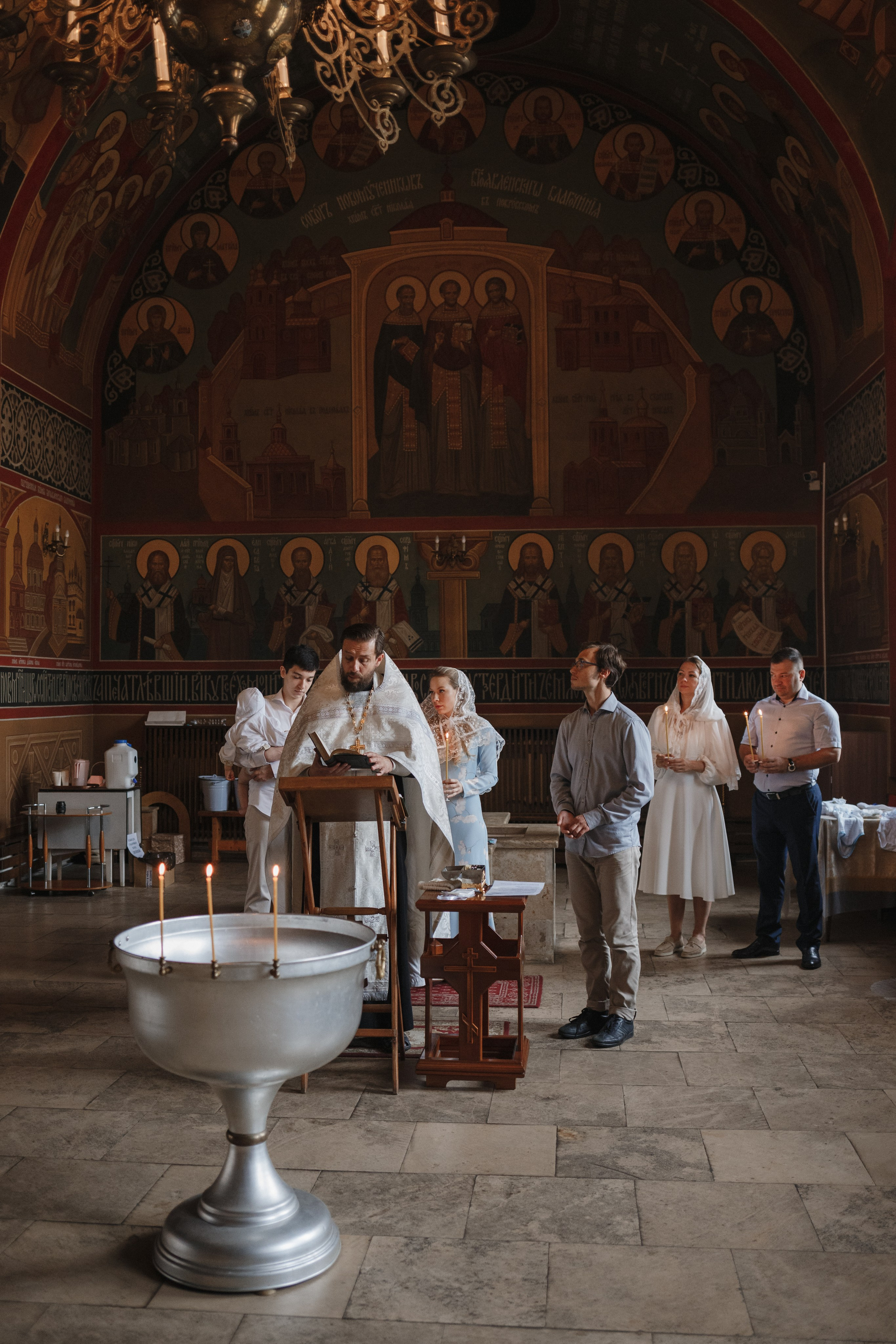 Крещение Кирилла. Семейный фотограф Николаева Ольга