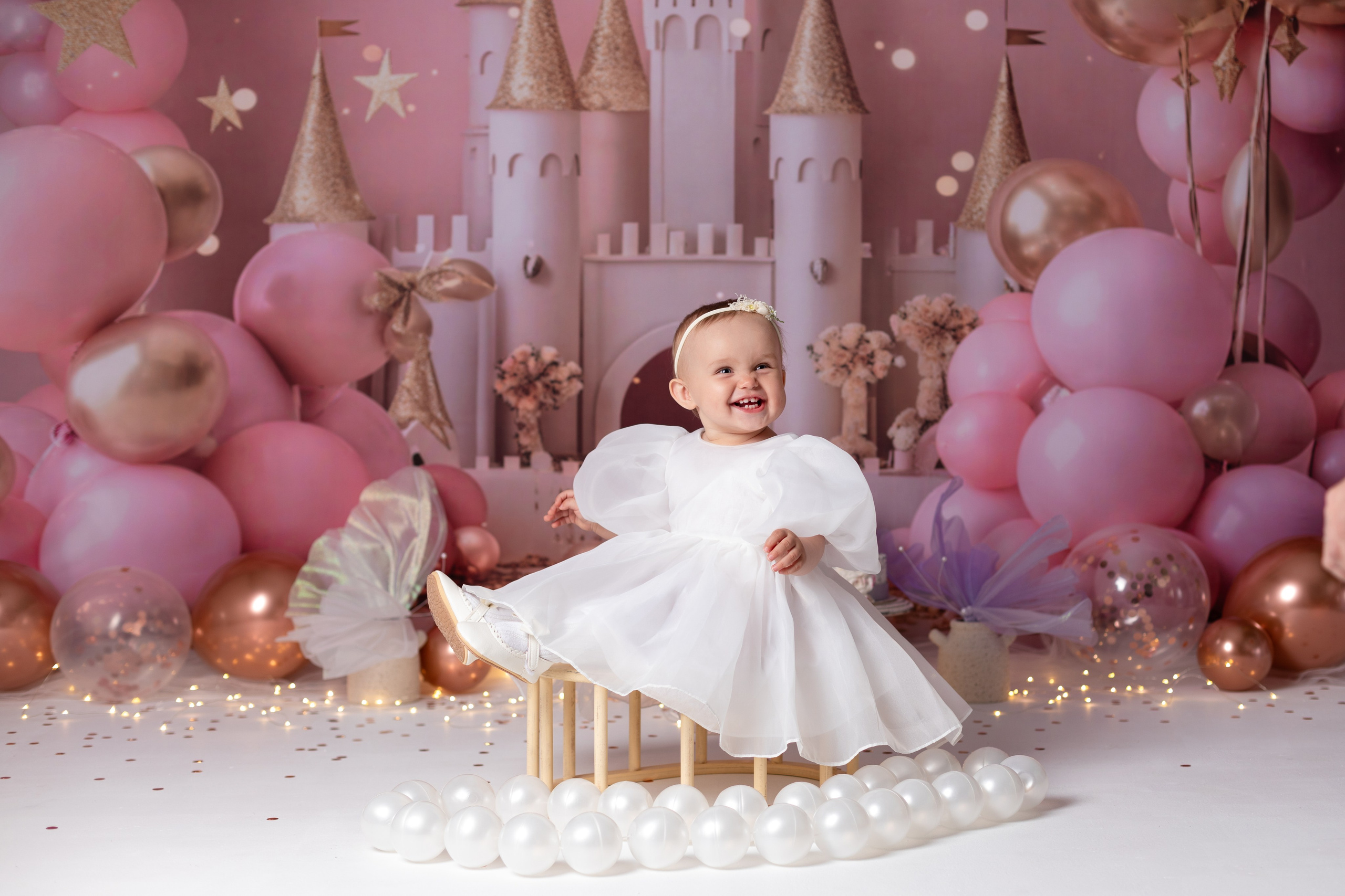 С тортиком. Фотограф новорождённых Псков