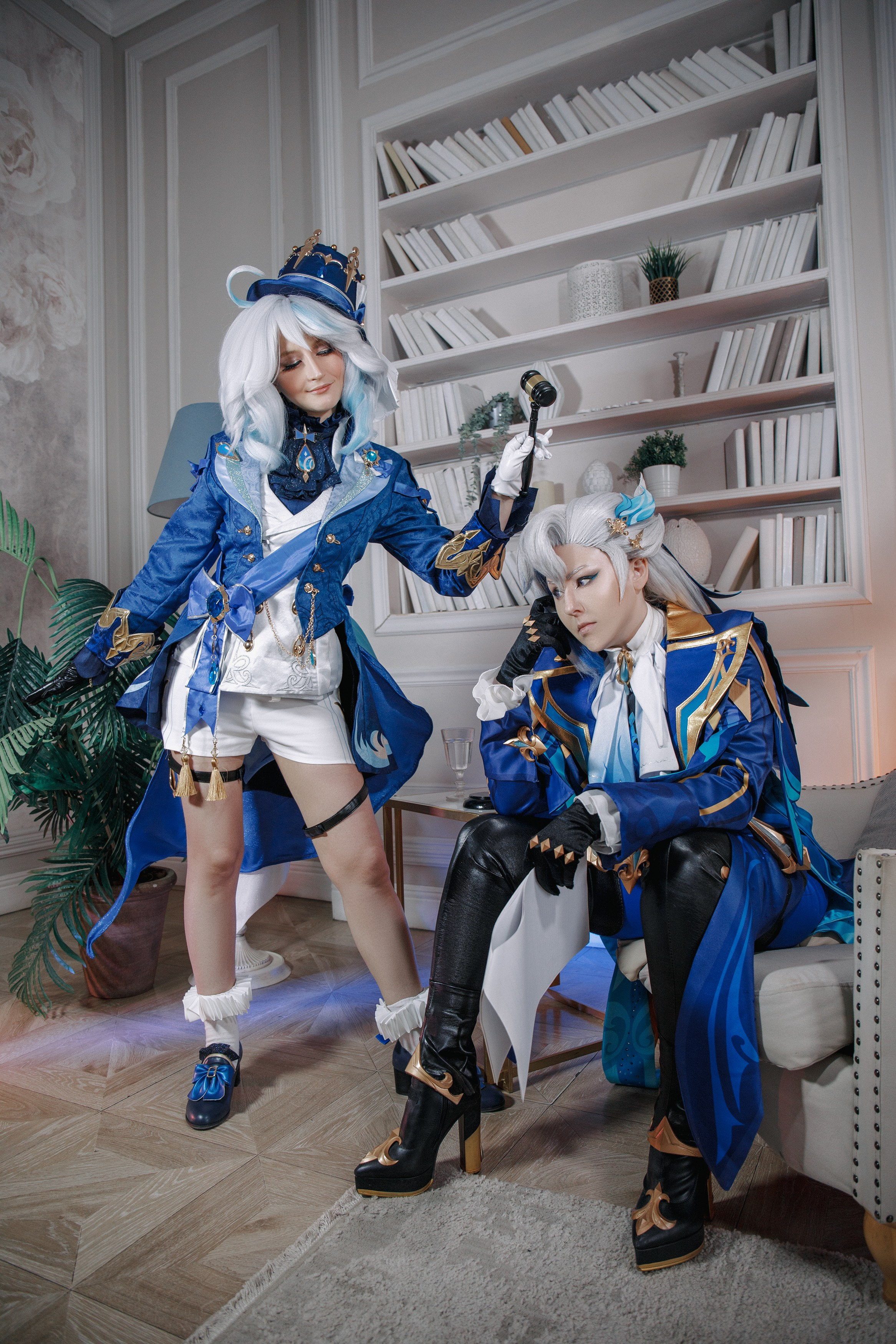 GENSHIN IMPACT: Neuvillette & Furina. Polaroud love