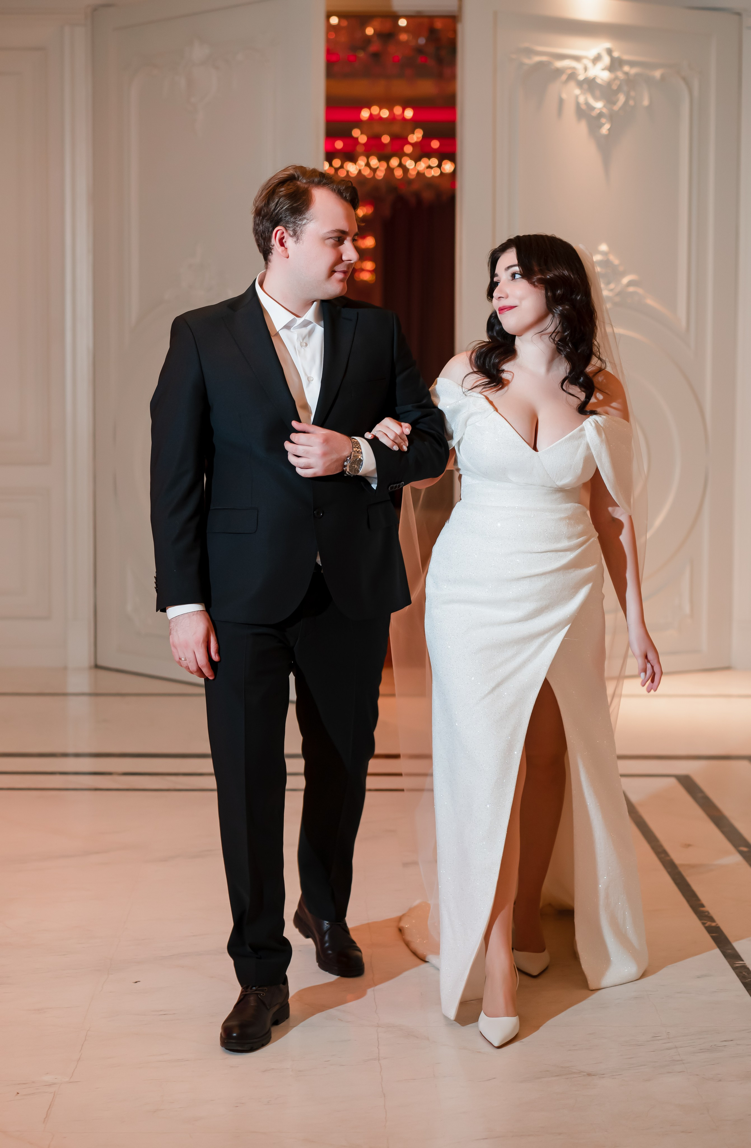 Виолетта & Дмитрий / Moscow Marriott Imperial Plaza. Свадебный фотограф Вера Климова