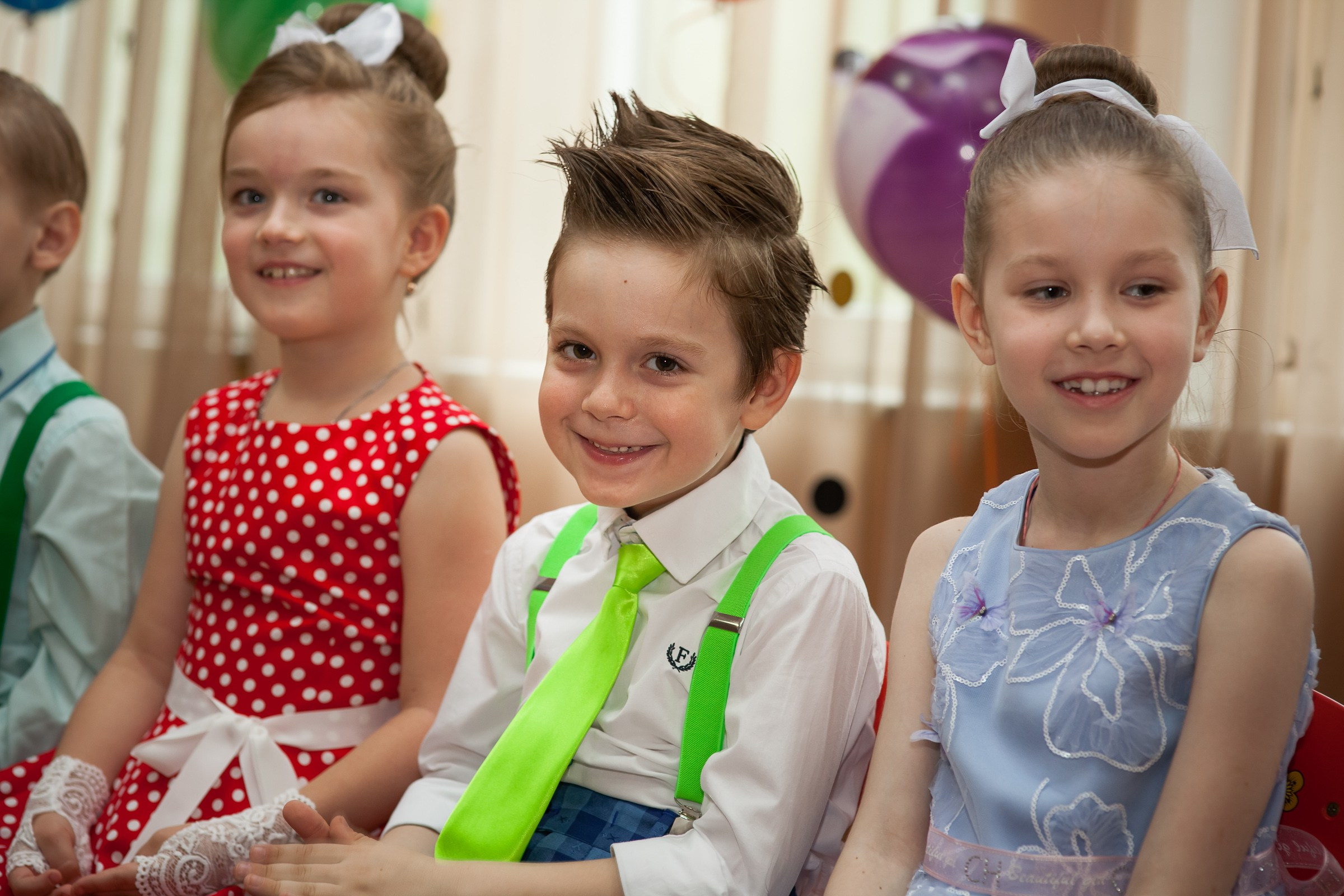 Выпускной в детском саду. Свадебная фотосъёмка в Москве, Туле