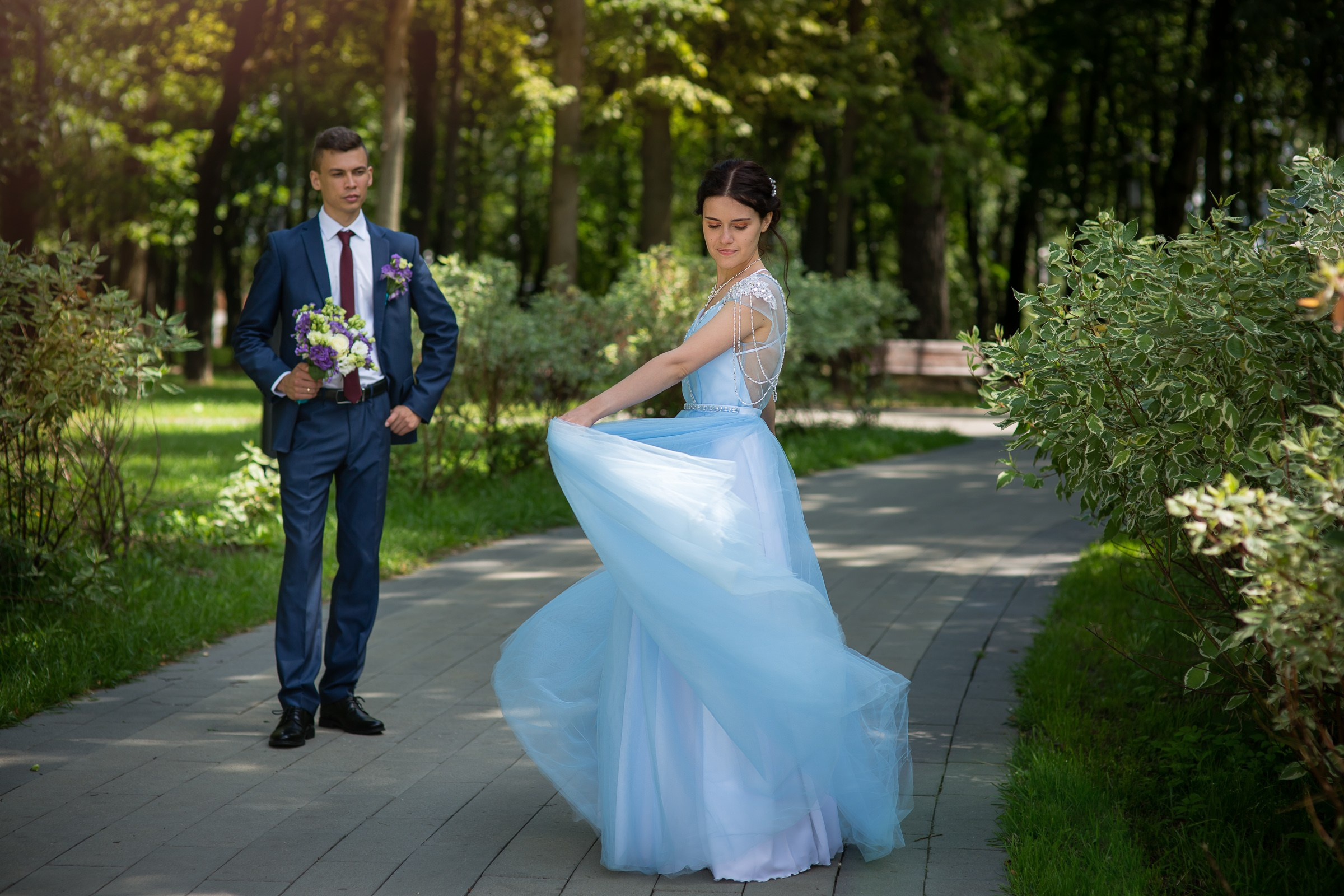 Прогулка по Серпухову. Свадебная фотосъёмка в Москве, Туле