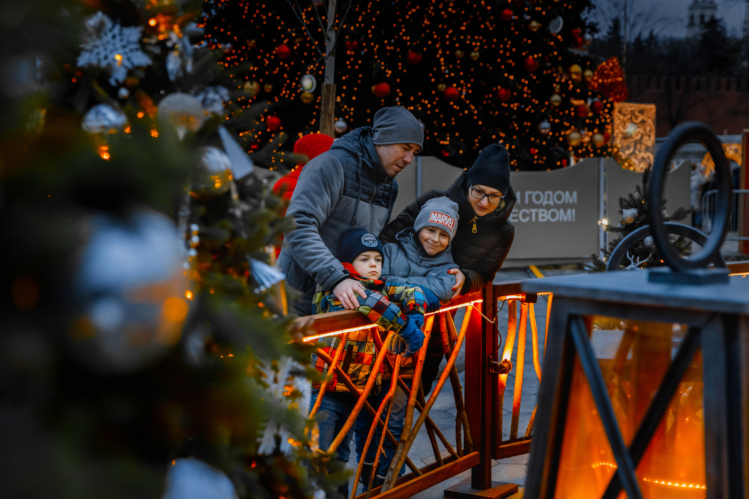 Новогодние огни. Свадебный, семейный и портретный фотограф Ксения Краснова