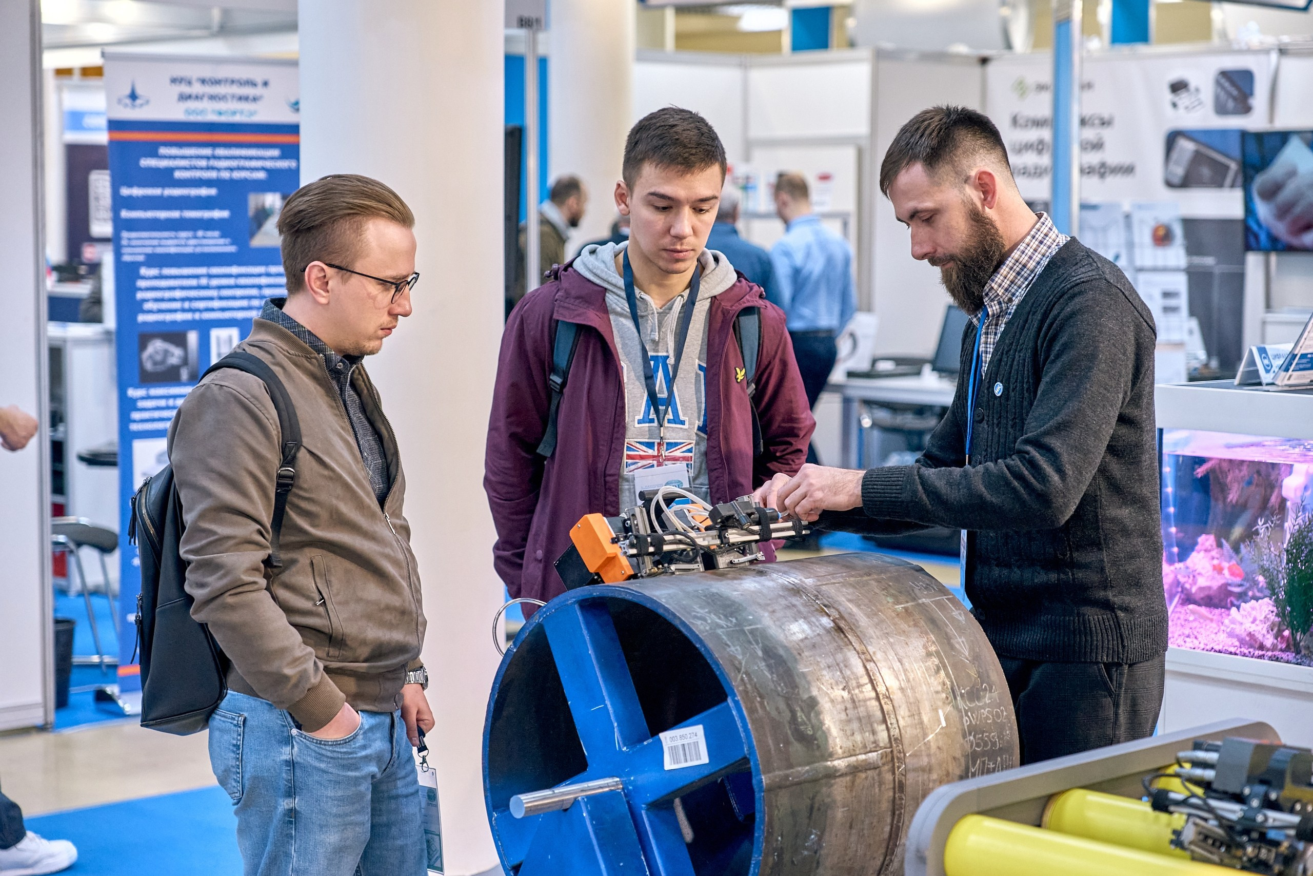 Конференция NDT в Экспоцентре 2024. Контент-фотограф в Москве Тима Забабурин