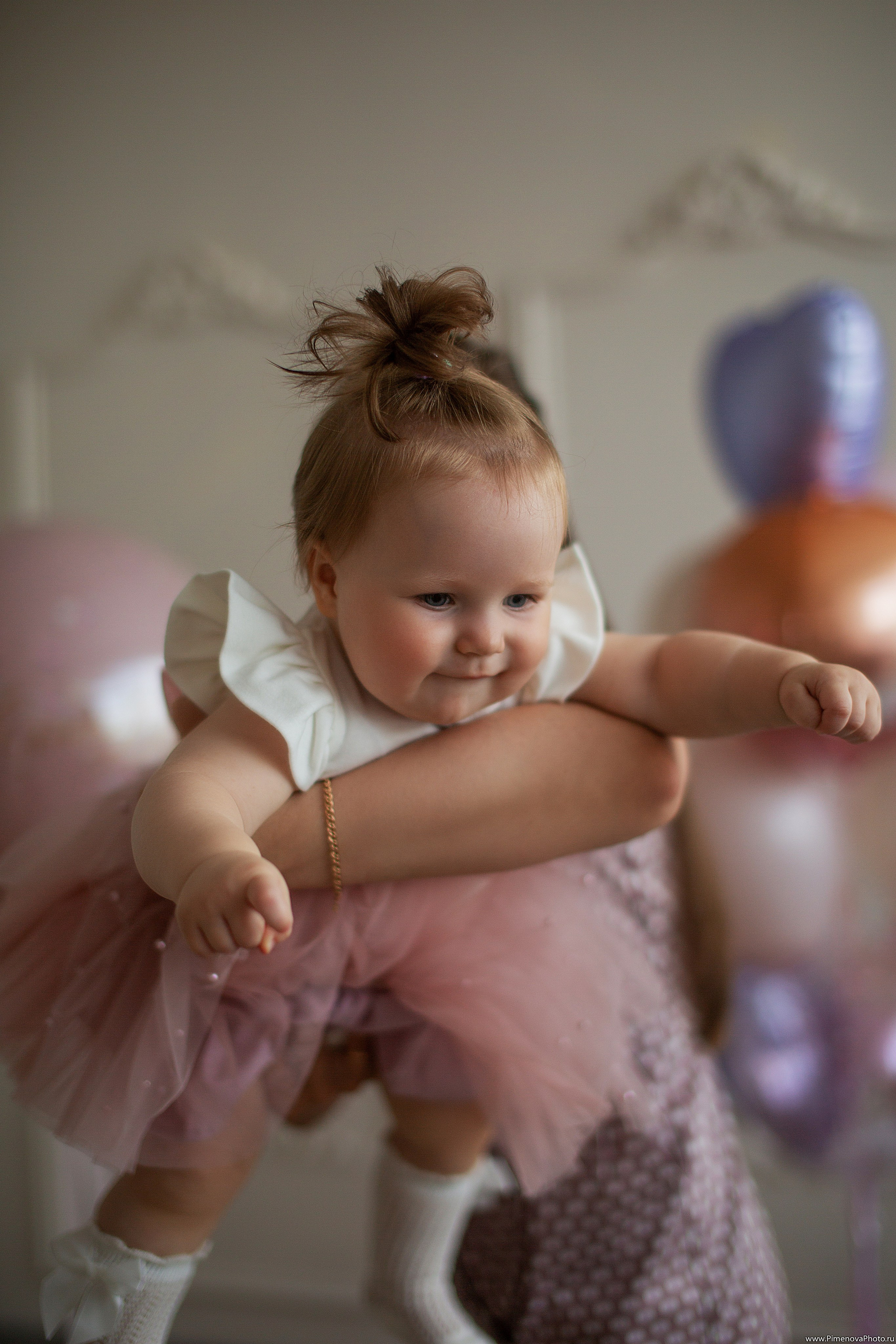 День Рождения Ксении, 1 год. Семейный и детский фотограф в Петрозаводске