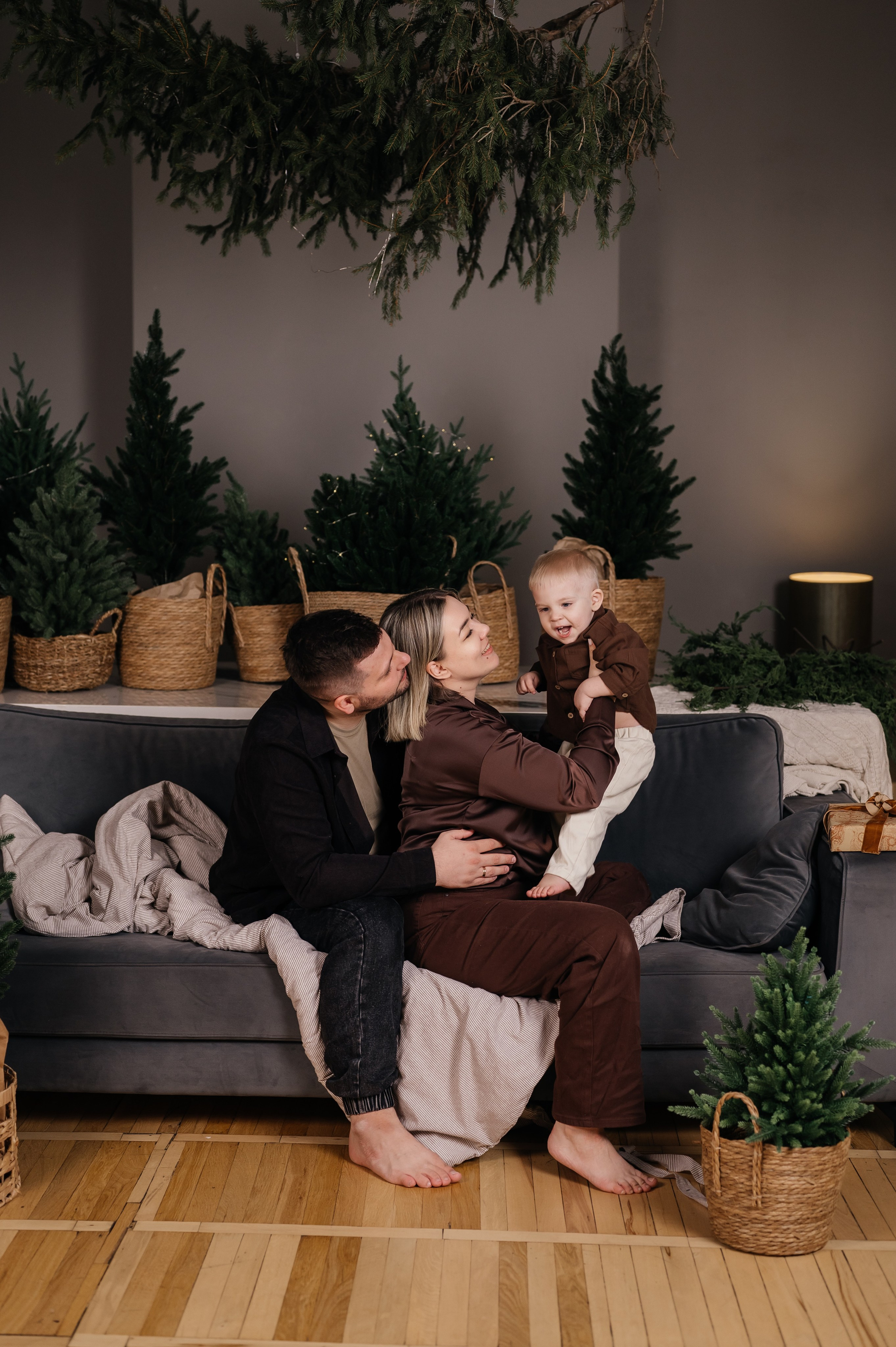 Новогодняя фотосессия. Свадебный и семейный фотограф в Краснодаре Алина Мельник