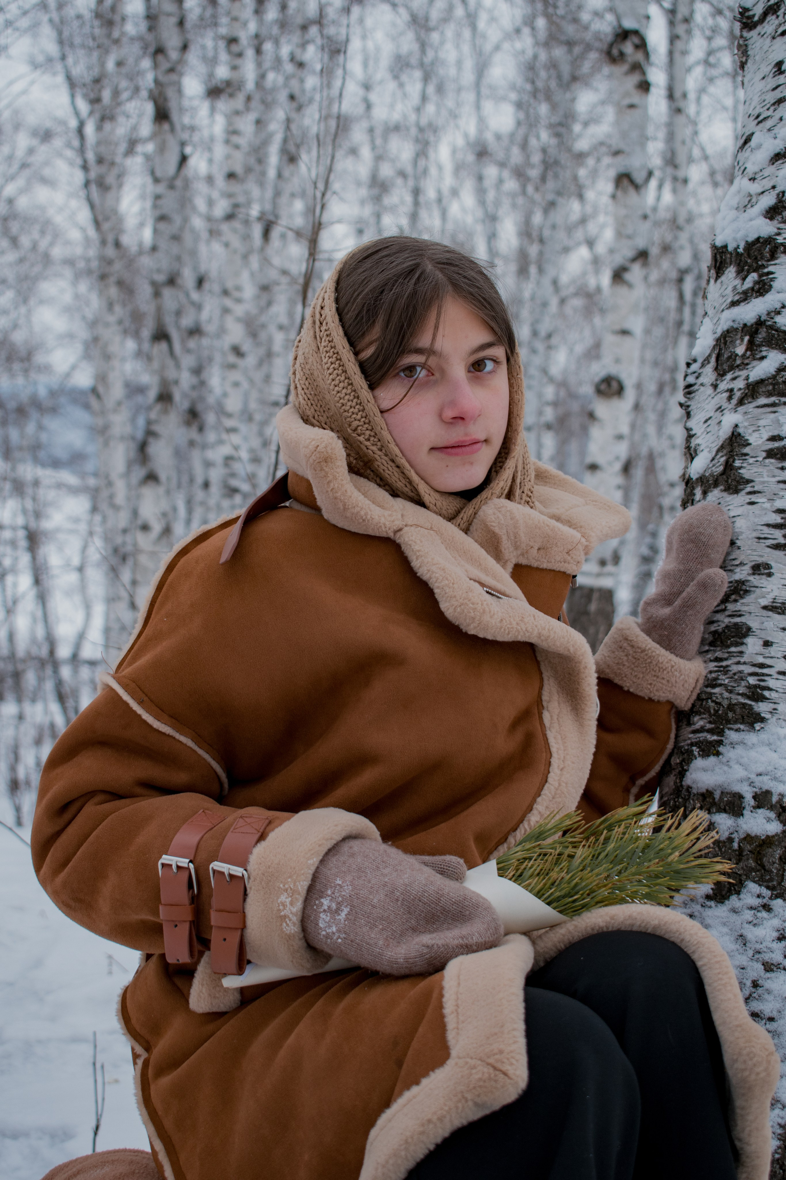 Зимняя прогулка. Дарья. Фотограф. Шелопугино, Забайкальский край