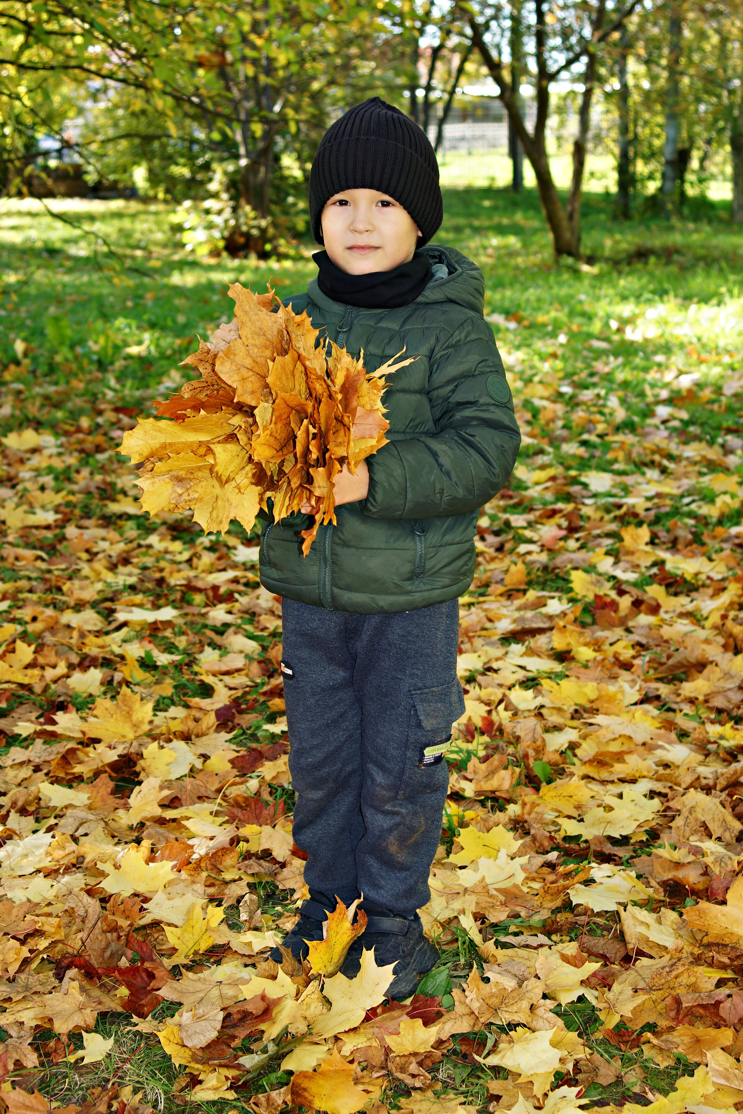 Осенняя фотосессия в детском саду г. Йошкар-Ола
