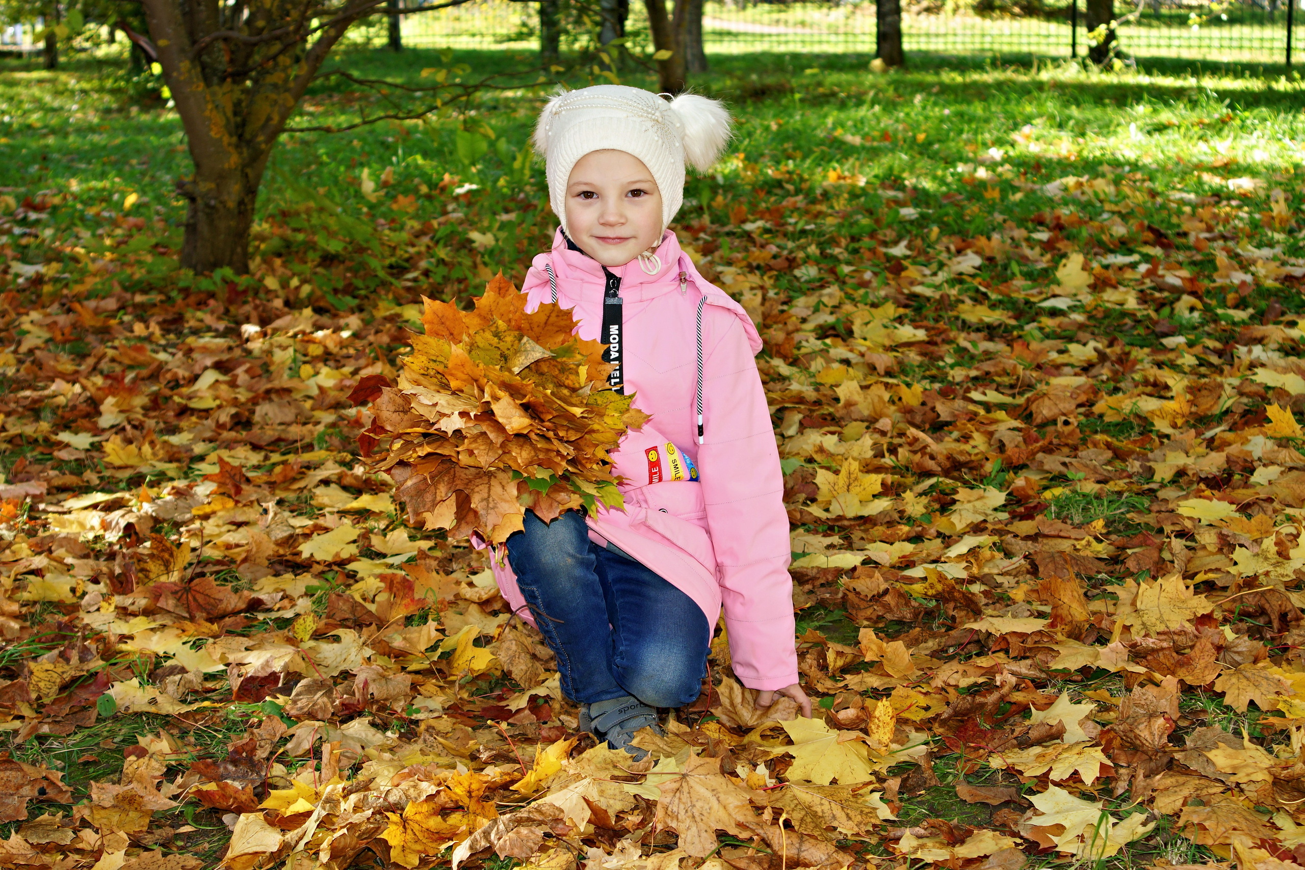Осенняя фотосессия в детском саду г. Йошкар-Ола