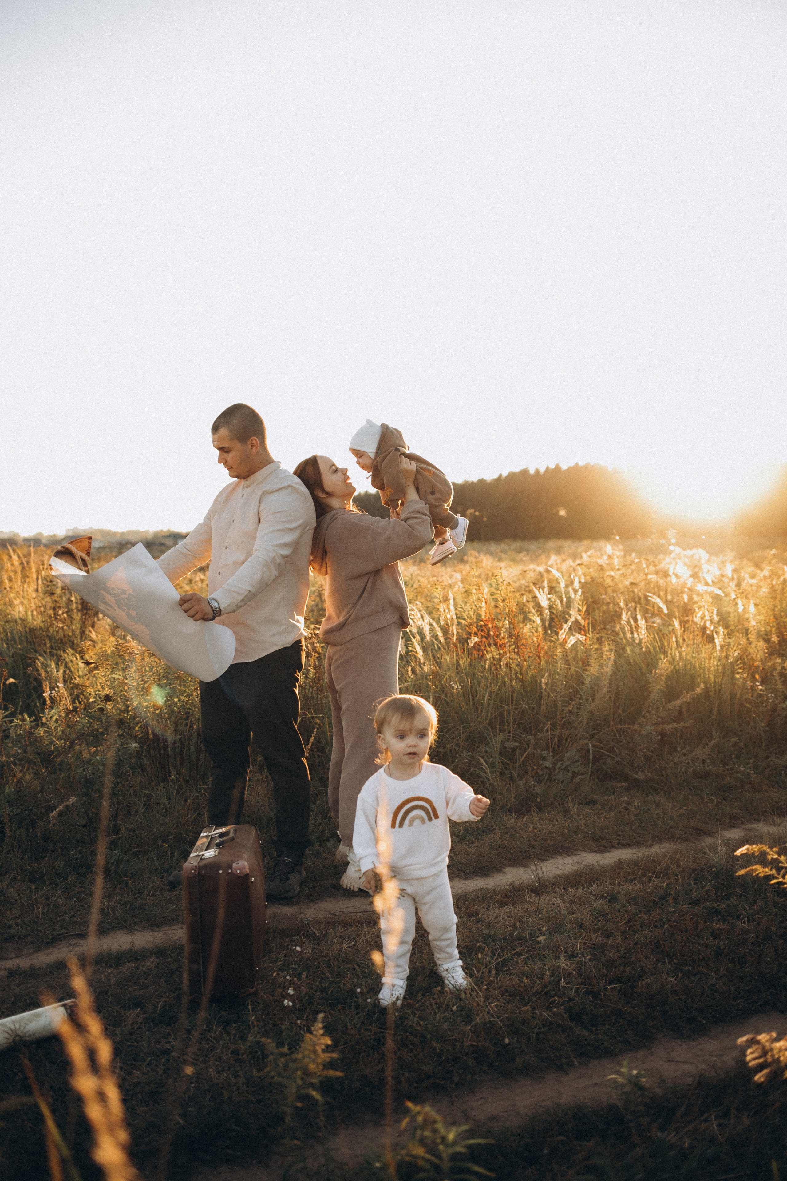 Саша, Алиса, Ева и Сереженька. Семейный и свадебный фотограф Анна Кожокарь