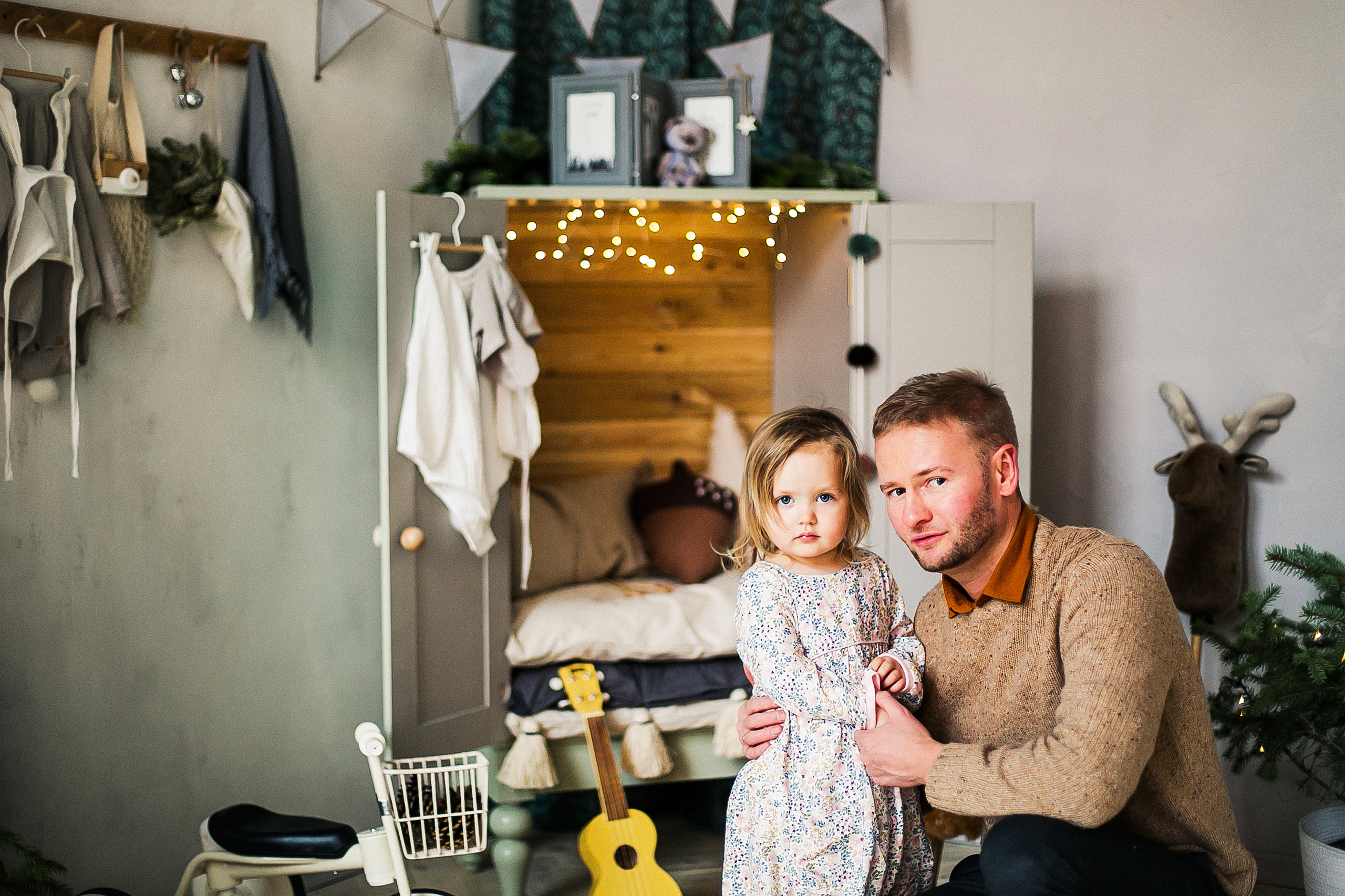 Мила и родители, время волшебства. Фотограф Полина Егорова город Тюмень