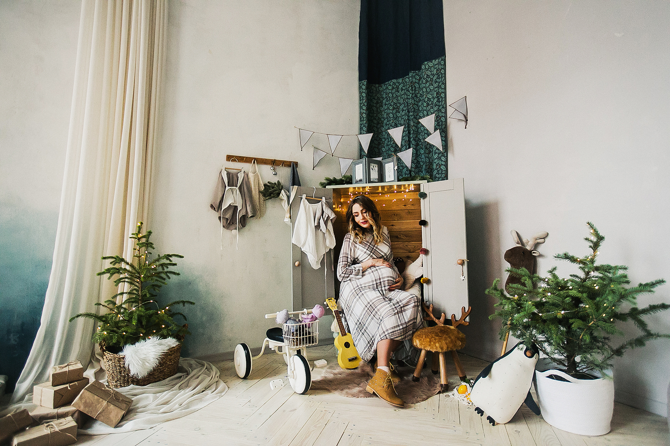 Мила и родители, время волшебства. Фотограф Полина Егорова город Тюмень