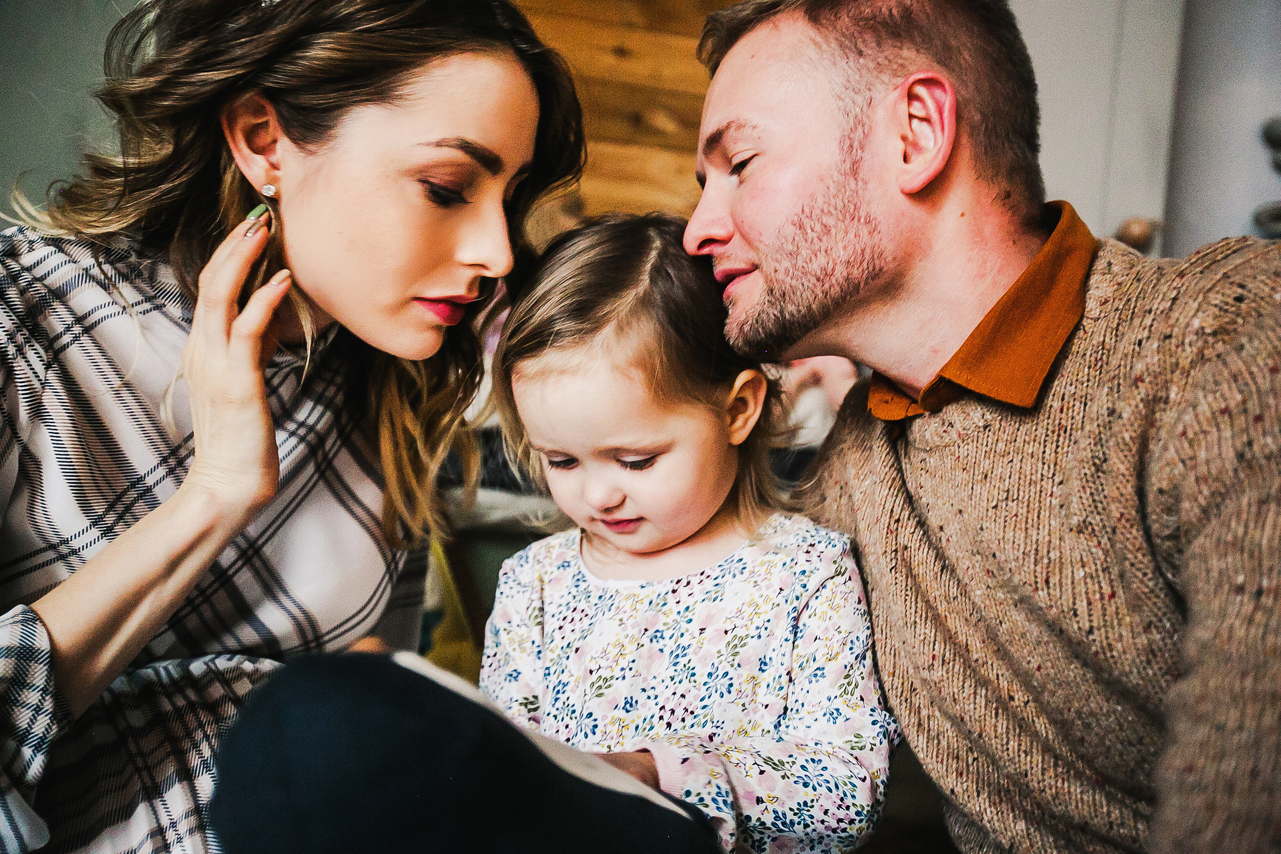 Мила и родители, время волшебства. Фотограф Полина Егорова город Тюмень