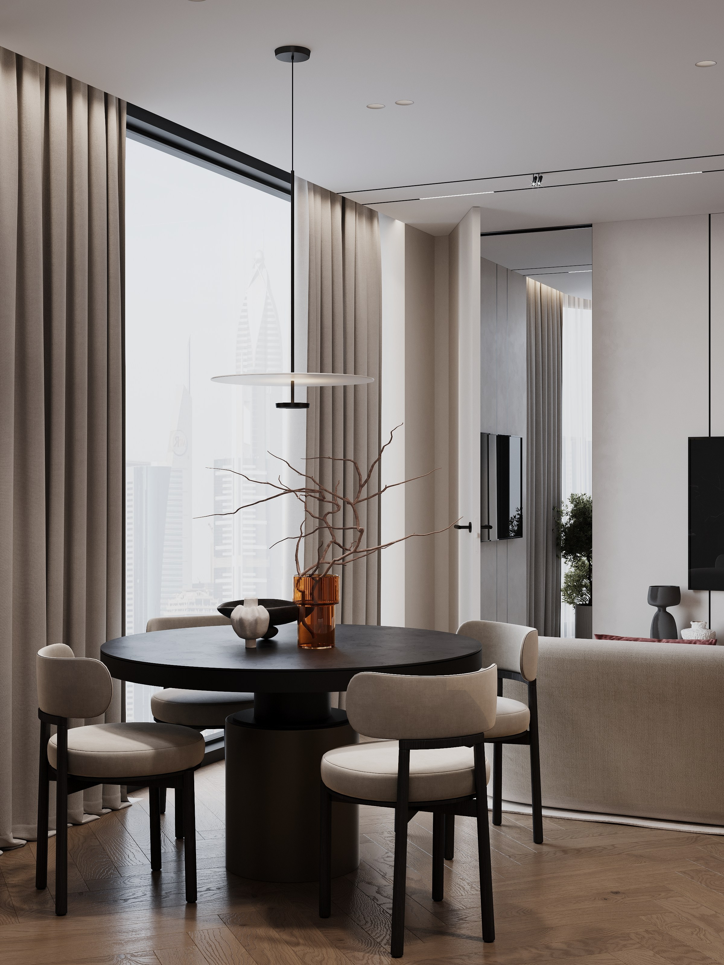 Appartment 55 sq m. Профессиональный дизайнер интерьера