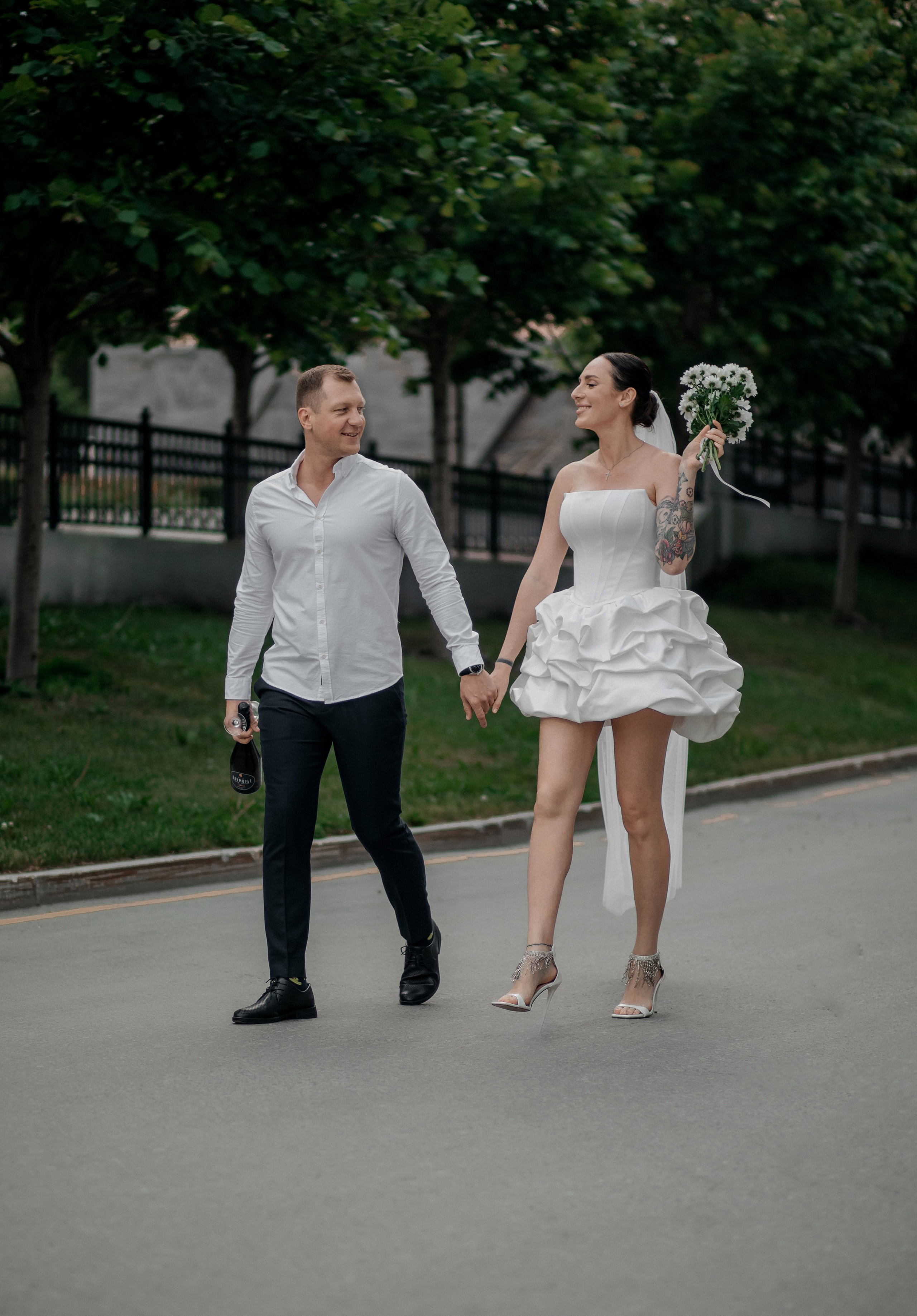 Свадебная прогулка Сергей и Вика. Свадебный и семейный фотограф Ибрагимова Мария из Екатеринбурга