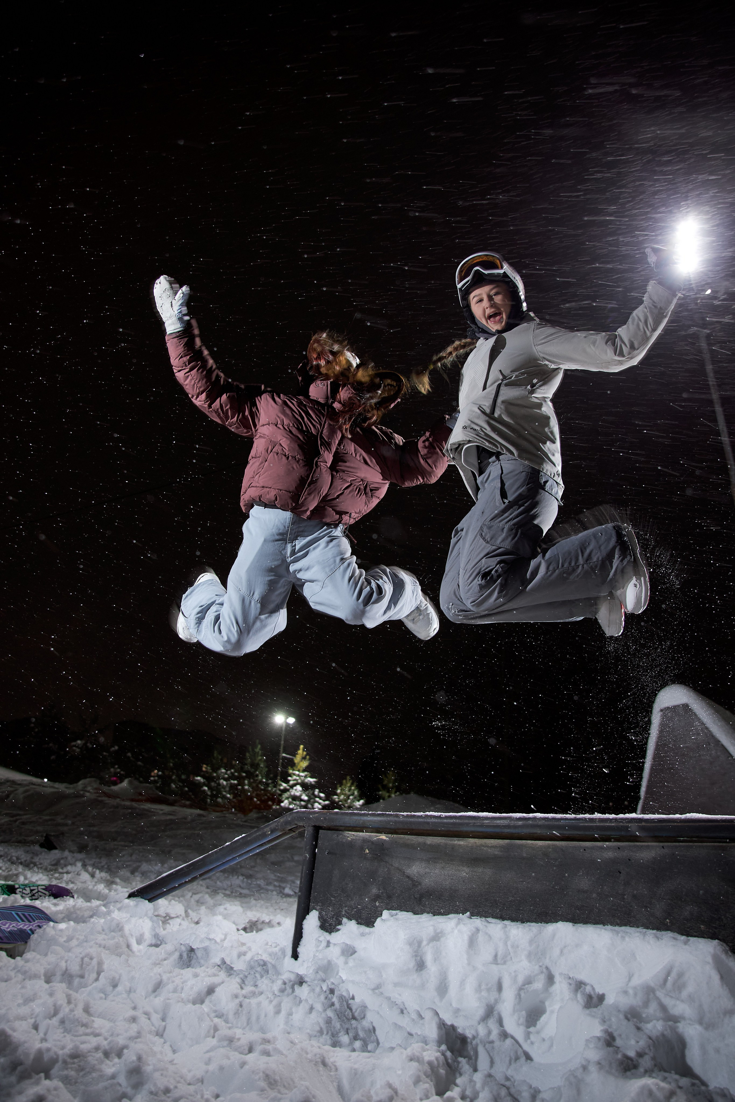 Сноубордисты. Фотограф Алексей Яковлев
