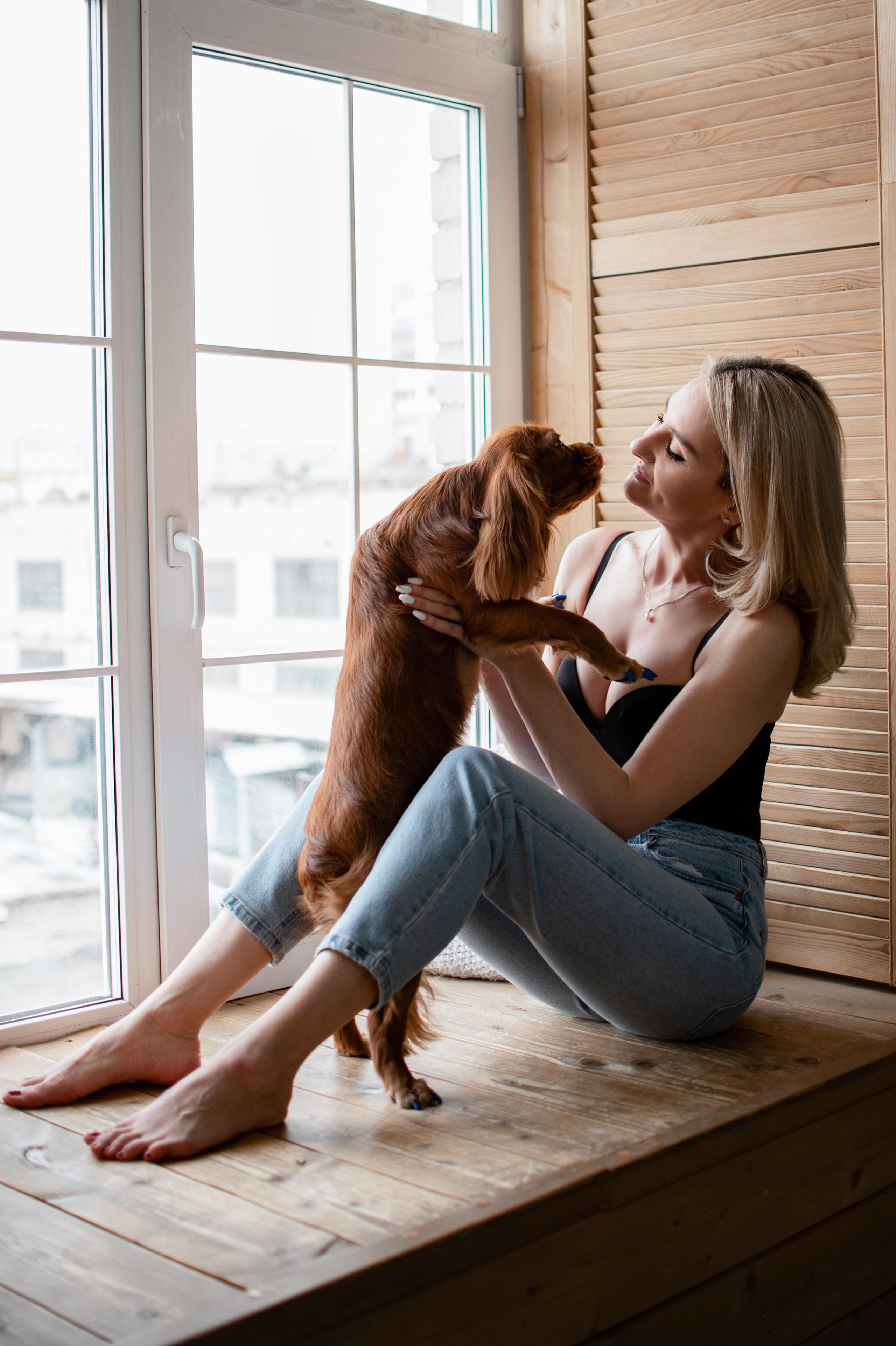 Ксения и Гуччи. Фотограф Челябинск Екатерина Миниханова