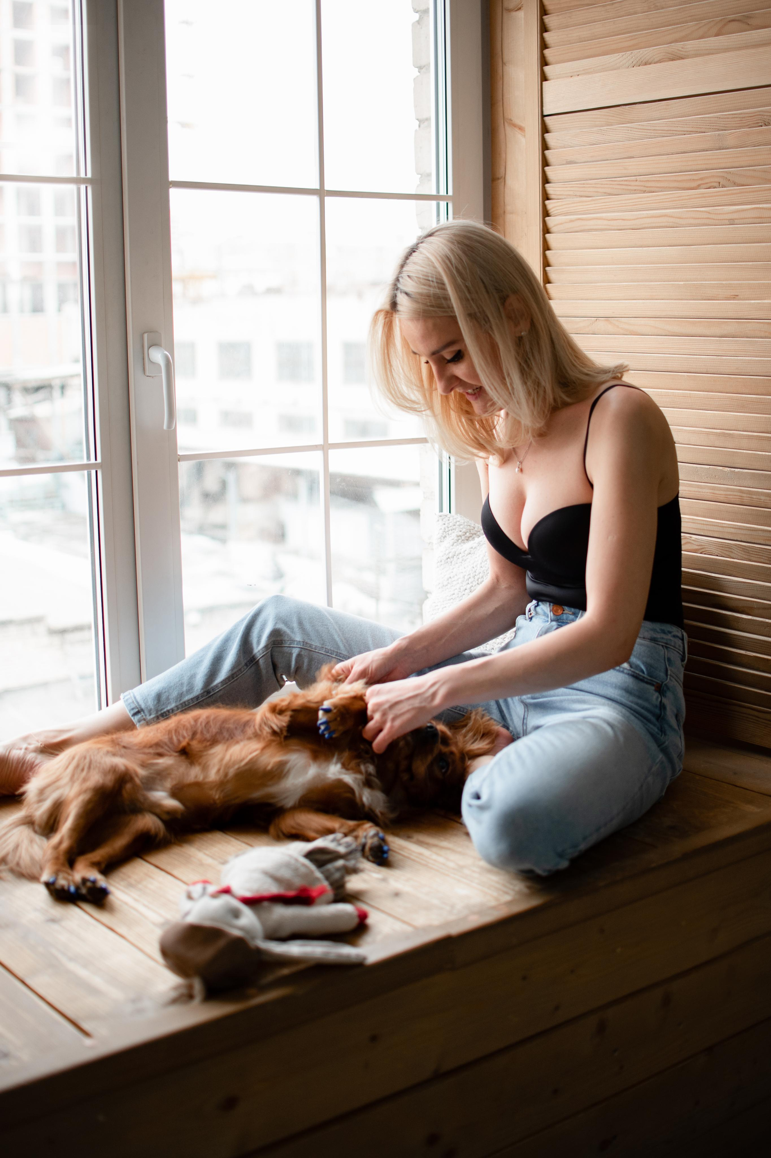 Ксения и Гуччи. Фотограф Челябинск Екатерина Миниханова