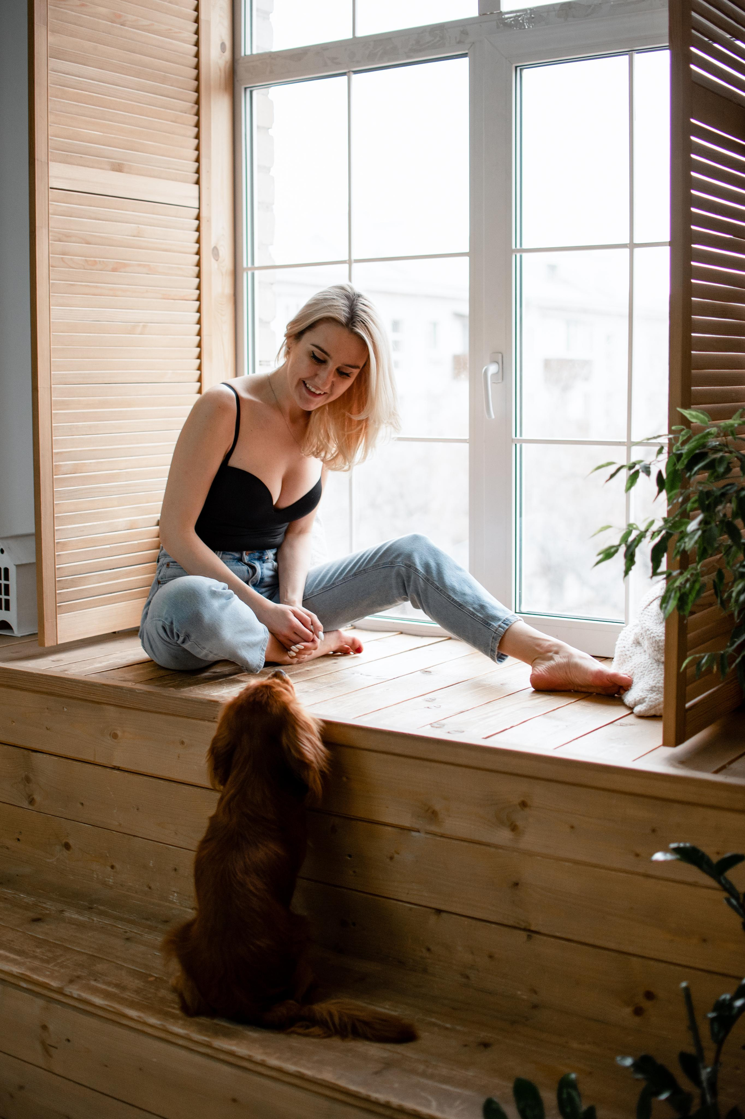 Ксения и Гуччи. Фотограф Челябинск Екатерина Миниханова