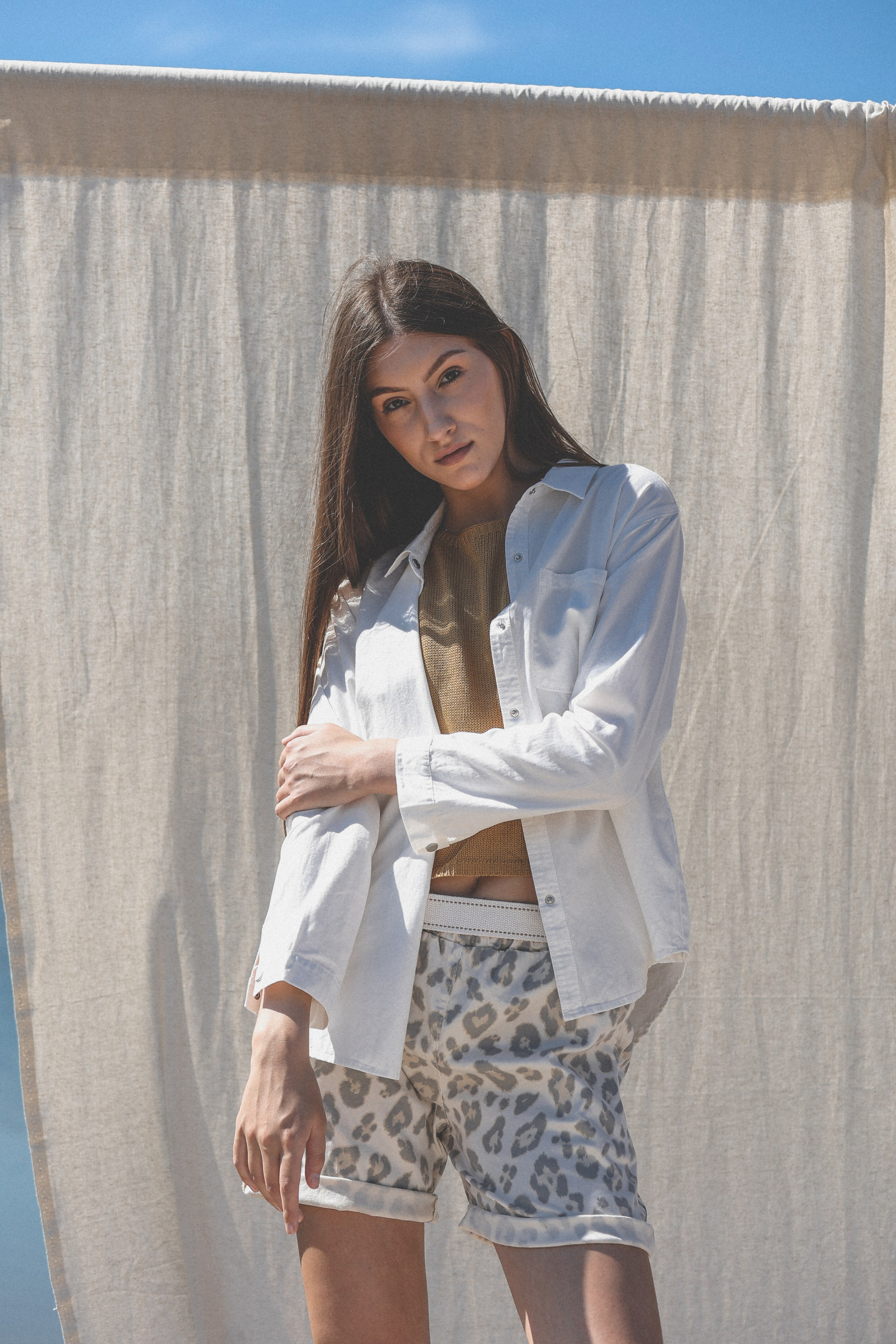 Съёмка для бренда одежды 