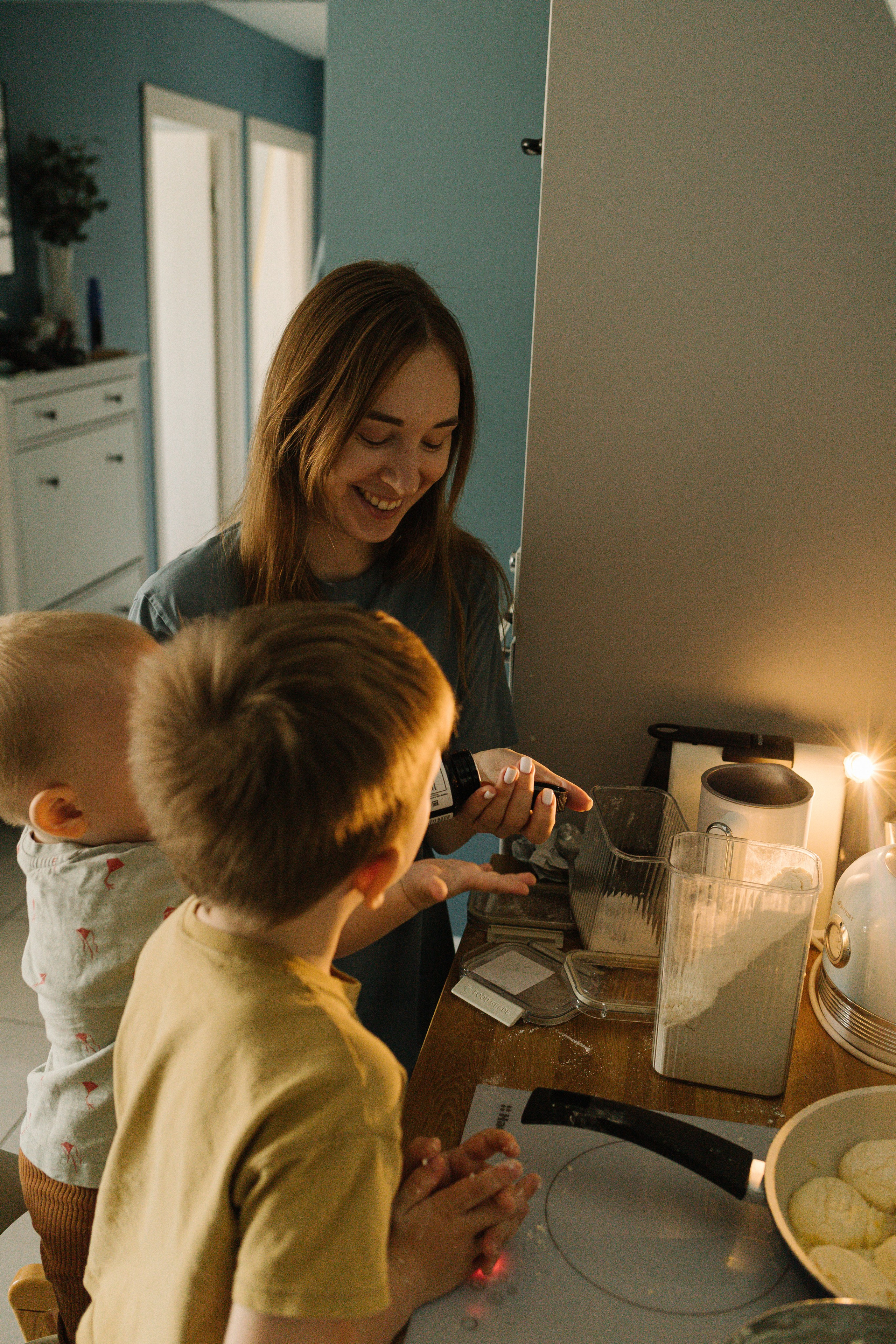 На завтраке!. Семейный фотограф Юлия Клишина