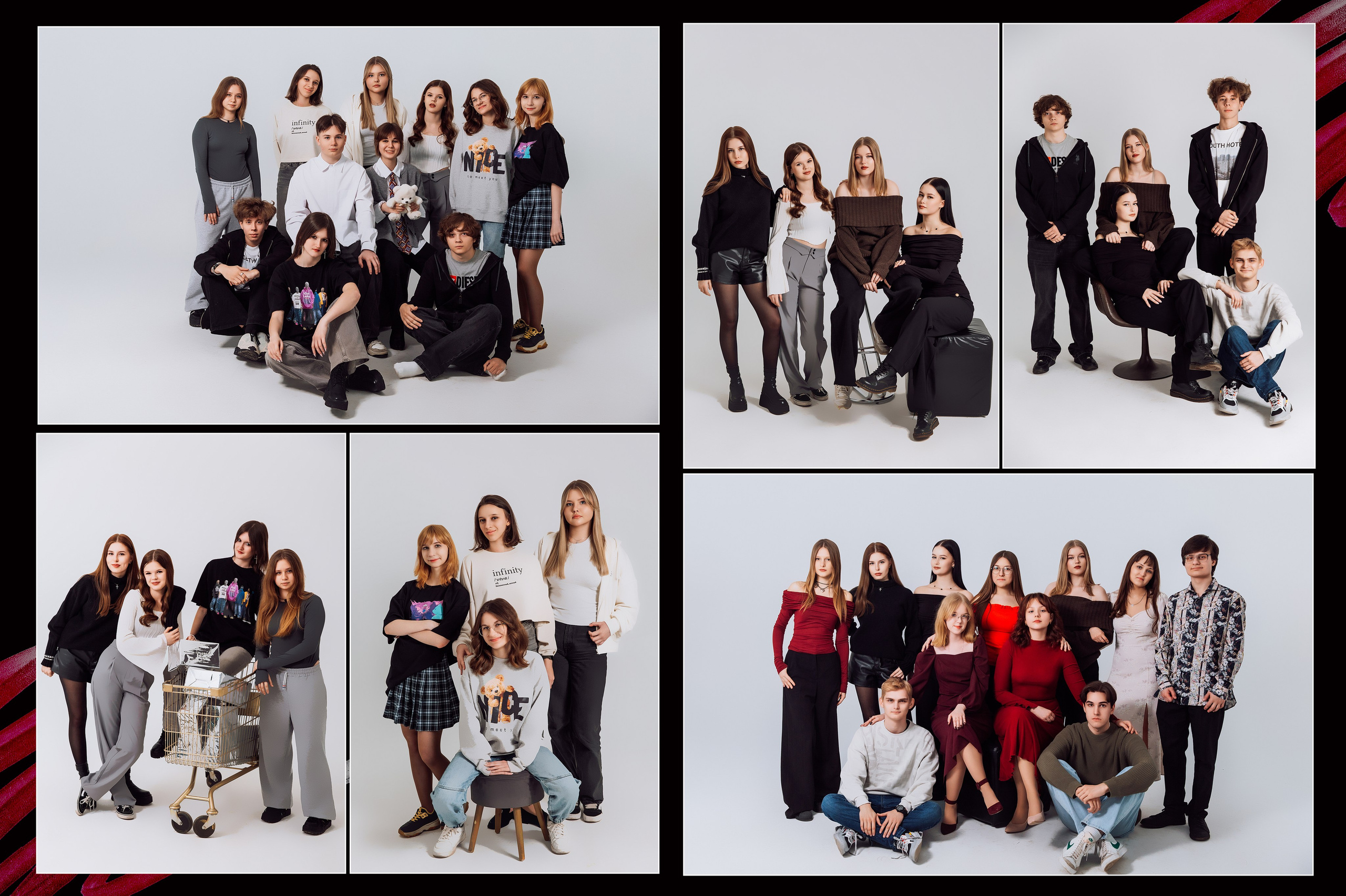 Студийные съемки — Циклорама. Школьный фотограф в Туле Светлана Привезенцева