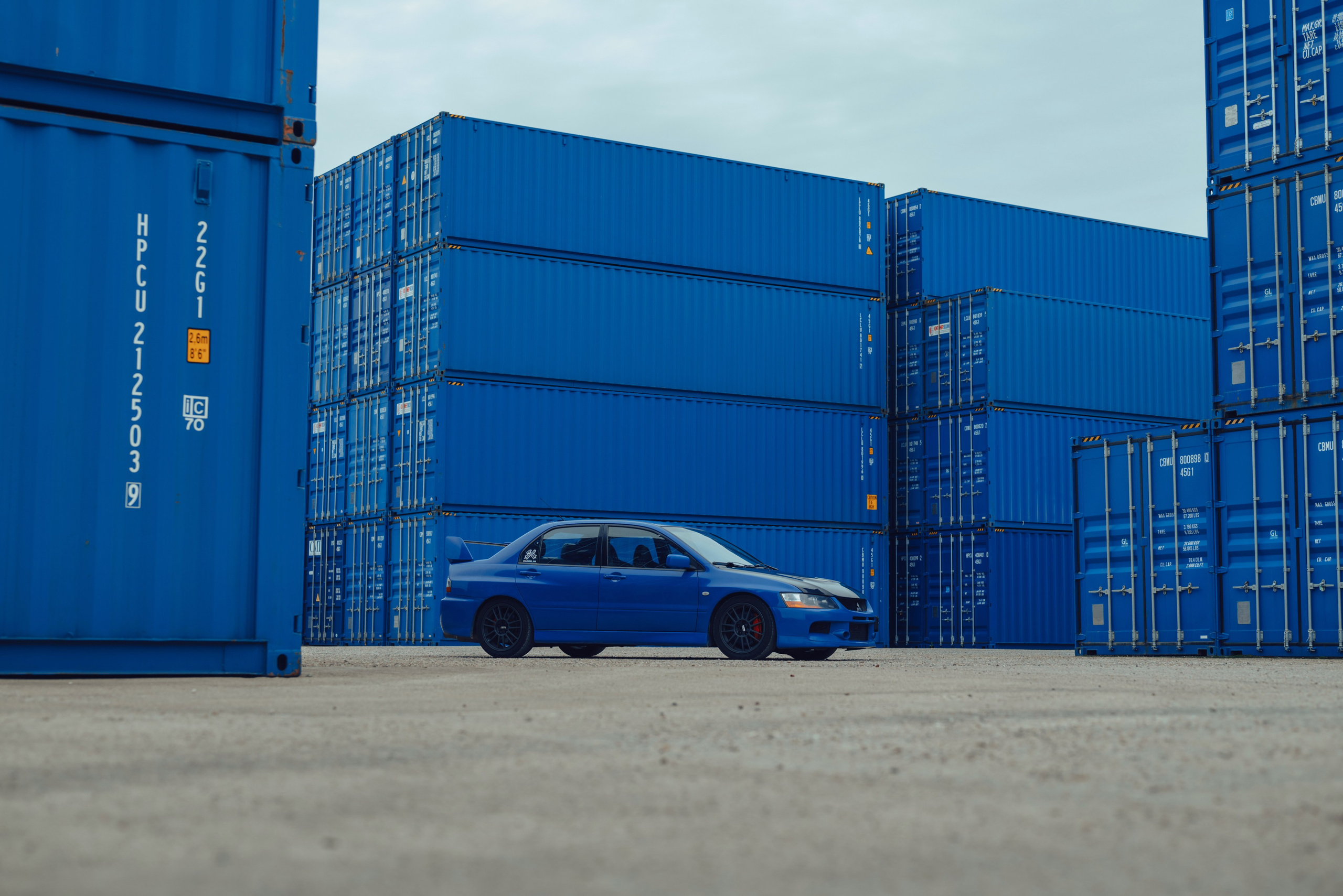 Mitsubishi Lancer Evo VIII. DeLorein