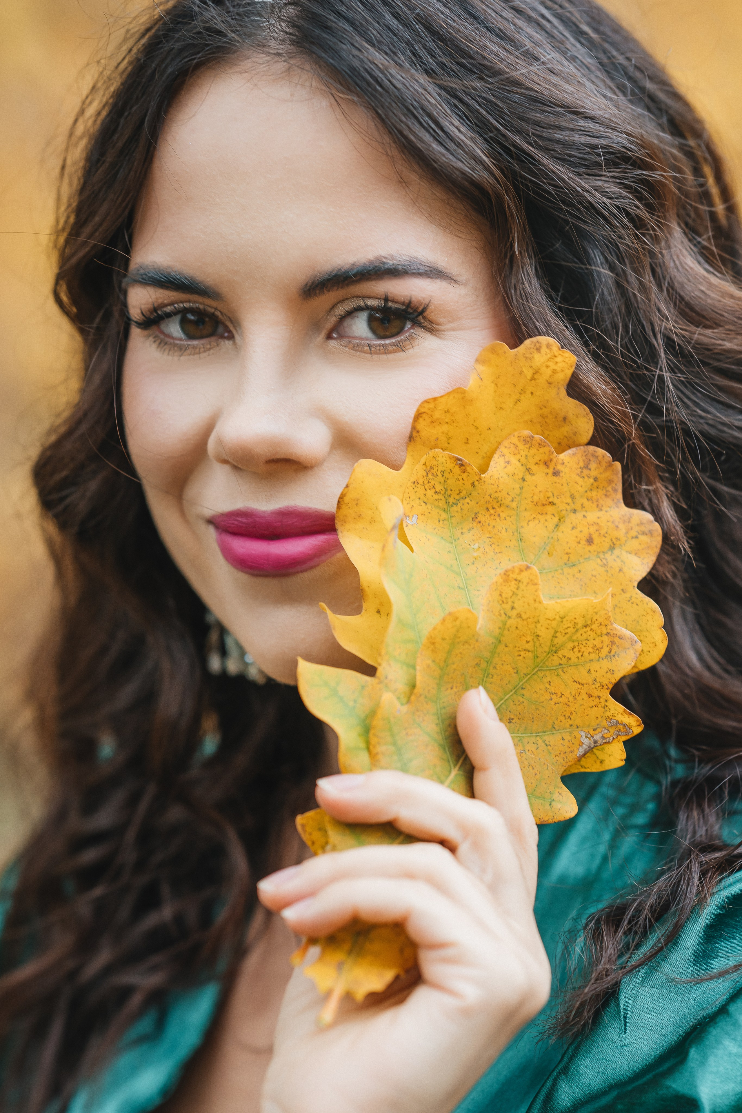 Татьяна, осенняя в платье с шлейфом. Belichev45foto.ru