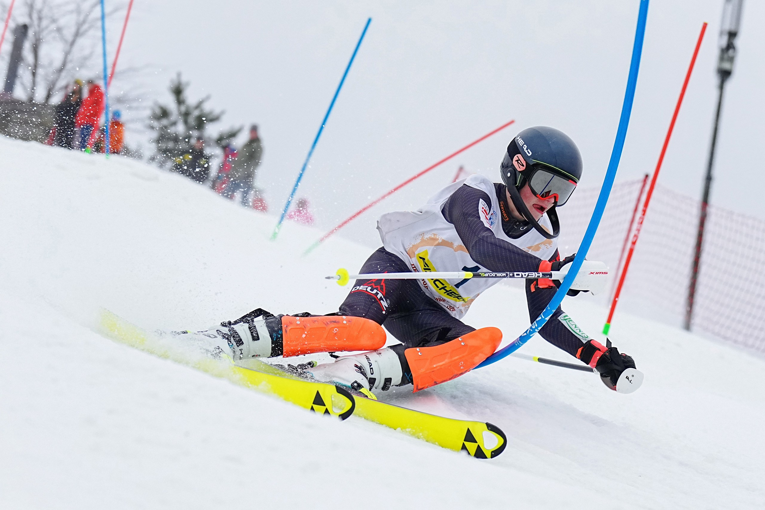 Горные лыжи. Первенство МО, SL U14, U16. Фотограф Студитский Евгений