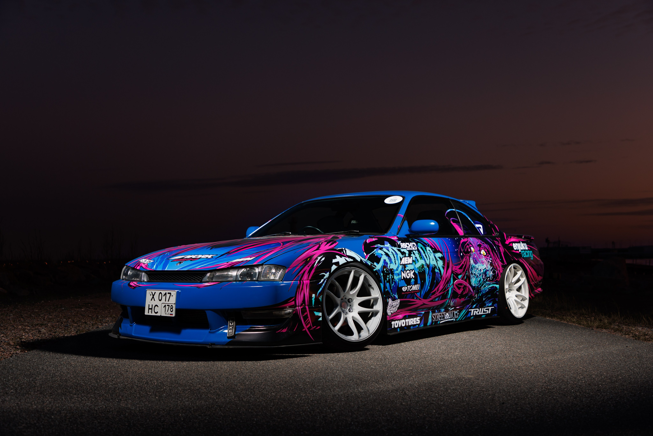 Nissan Silvia s14 pt.2. Автомобильный фотограф в Санкт-Петербурге — Илья Kaseone_1