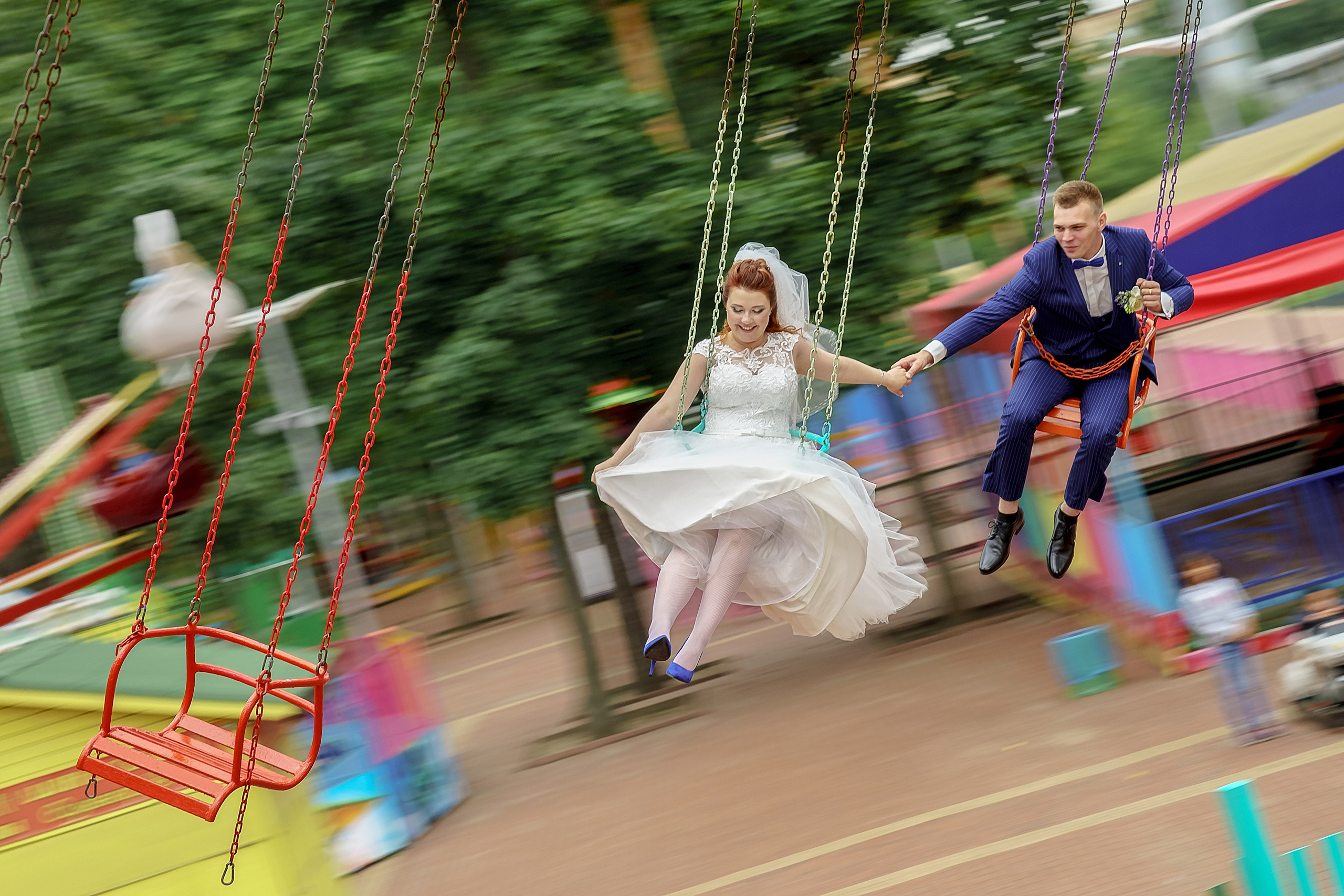 Свадьба в синем настроении. Фотограф Владимир Артамонов