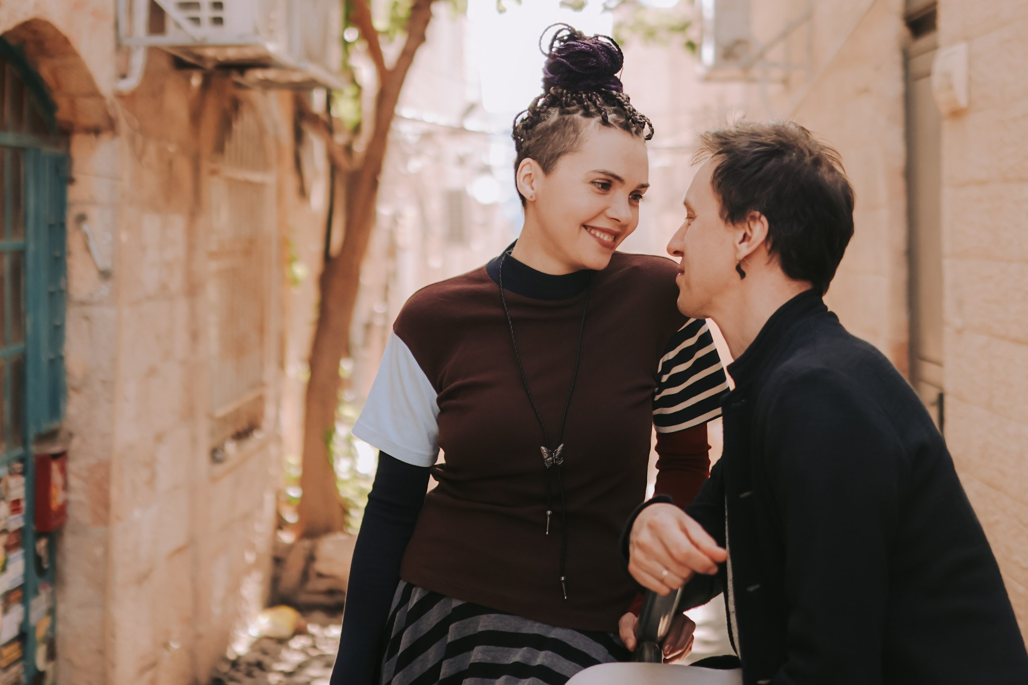 Violetta and Andrey, Jerusalem | June 2025. Photographer in Israel Alice Milchin
