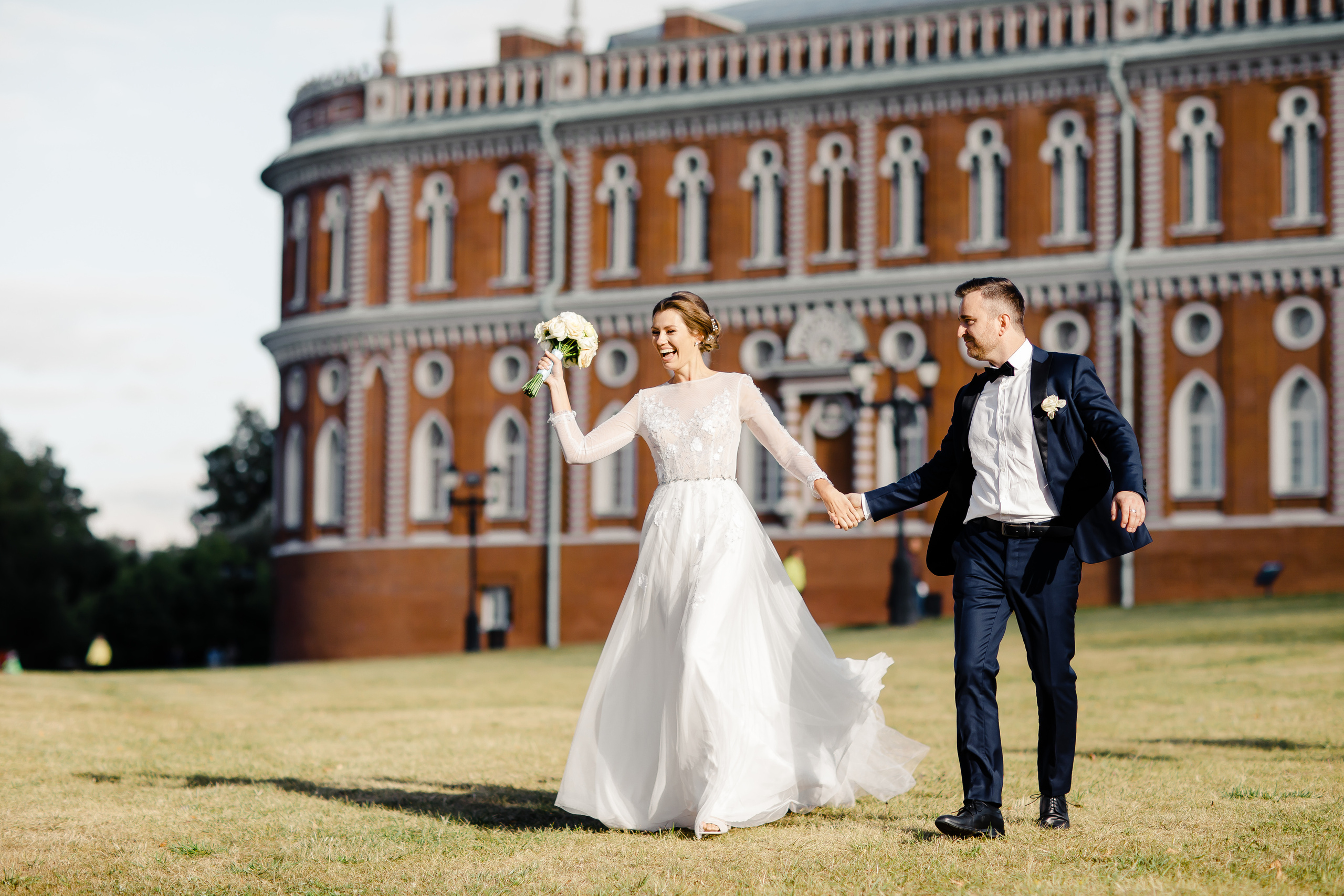 Дарья и Александр|Усадьба Царицыно. Свадебный фотограф Серпухов — Москва Ольга Васильева