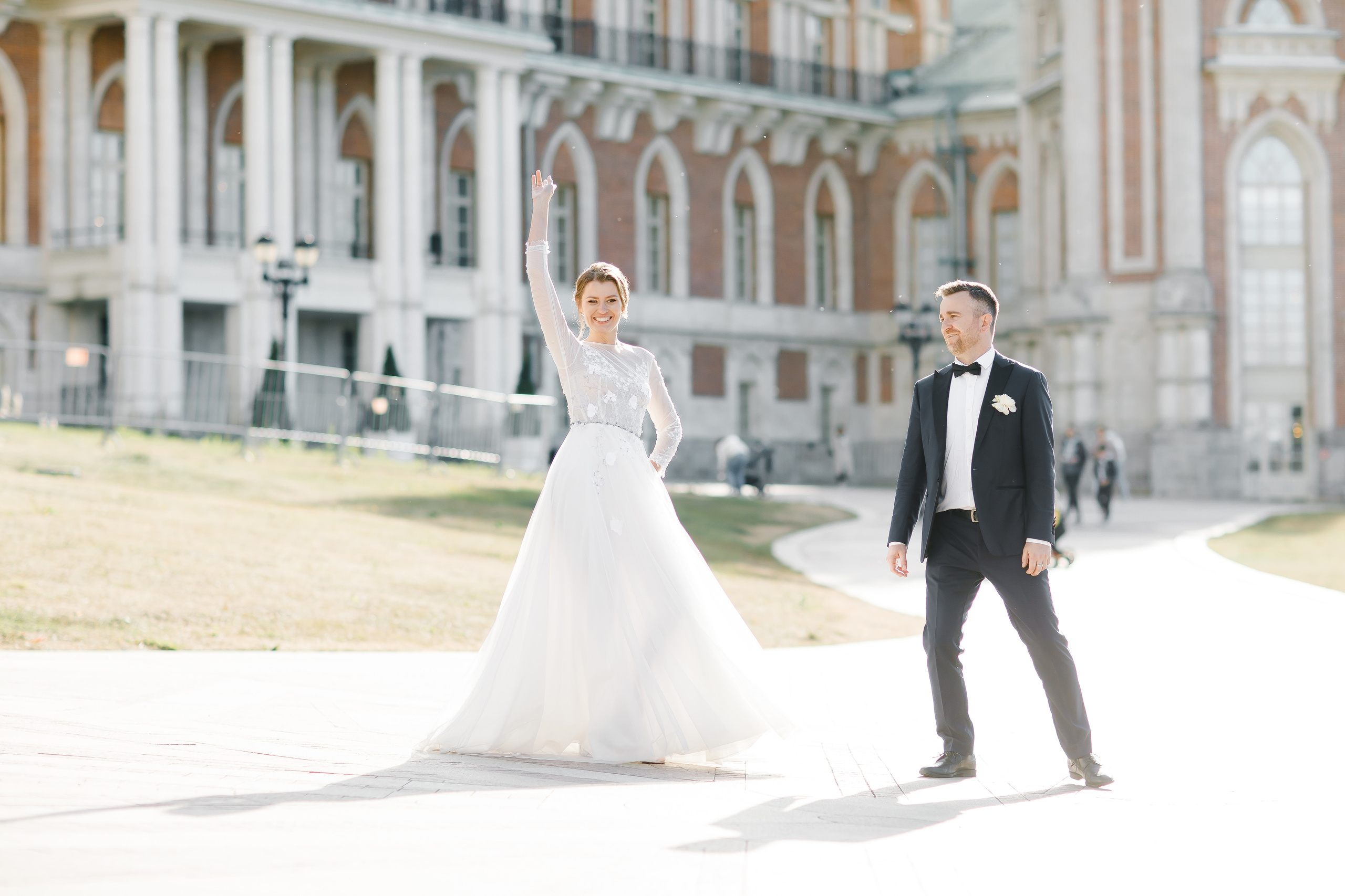 Дарья и Александр|Усадьба Царицыно. Свадебный фотограф Серпухов — Москва Ольга Васильева