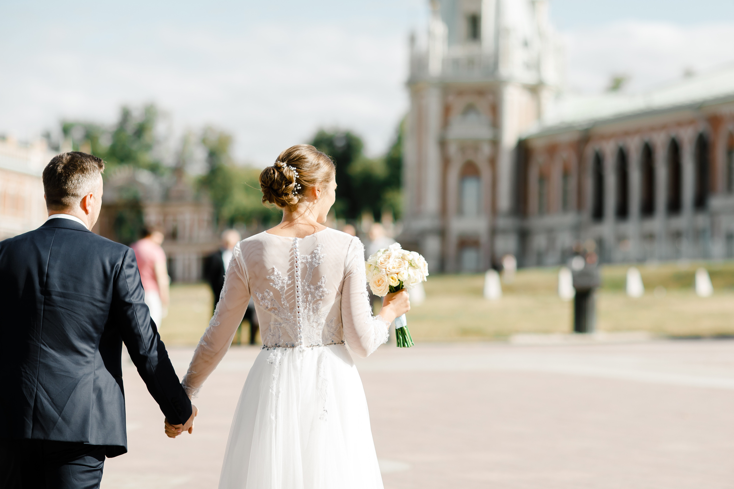 Дарья и Александр|Усадьба Царицыно. Свадебный фотограф Серпухов — Москва Ольга Васильева