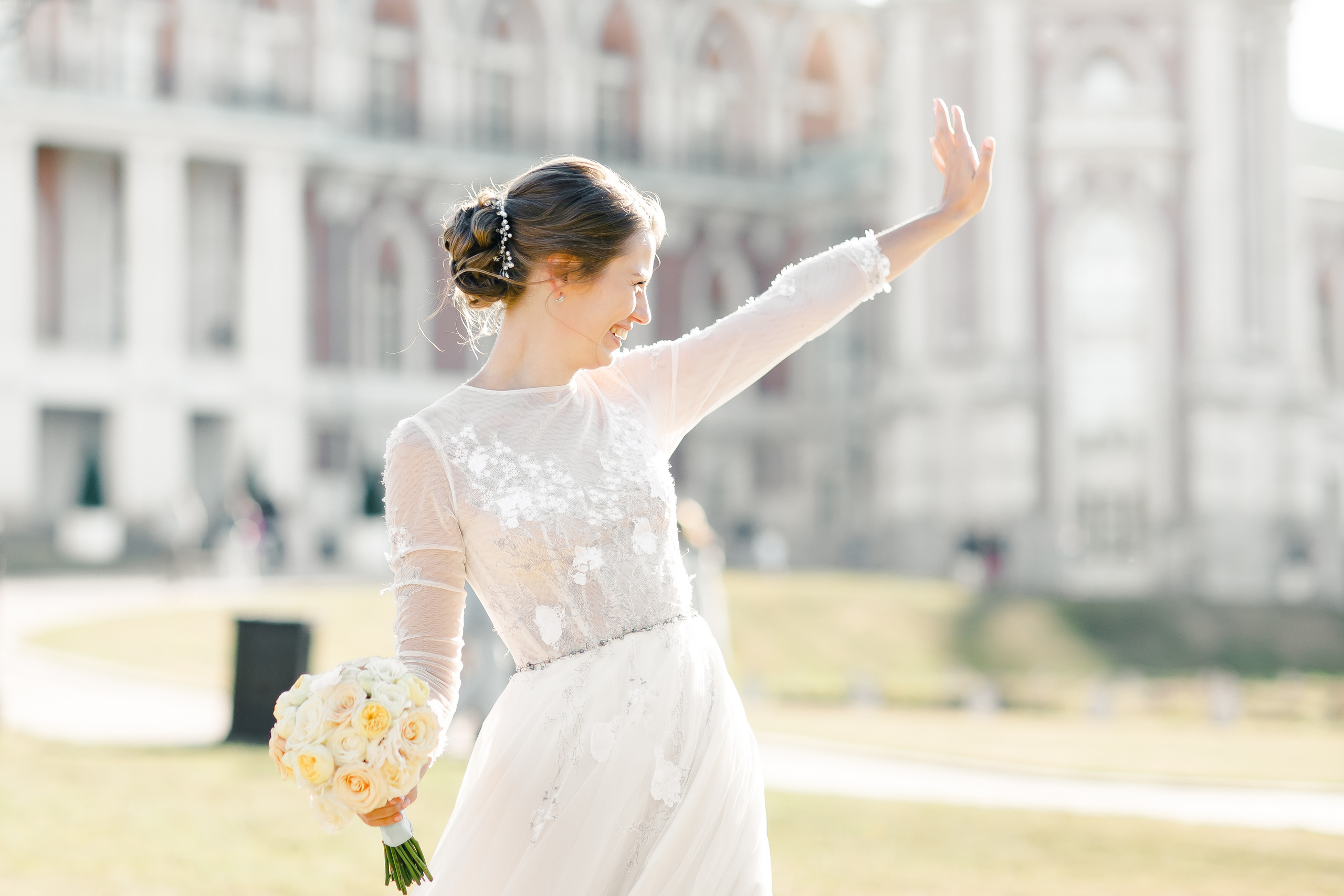 Дарья и Александр|Усадьба Царицыно. Свадебный фотограф Серпухов — Москва Ольга Васильева