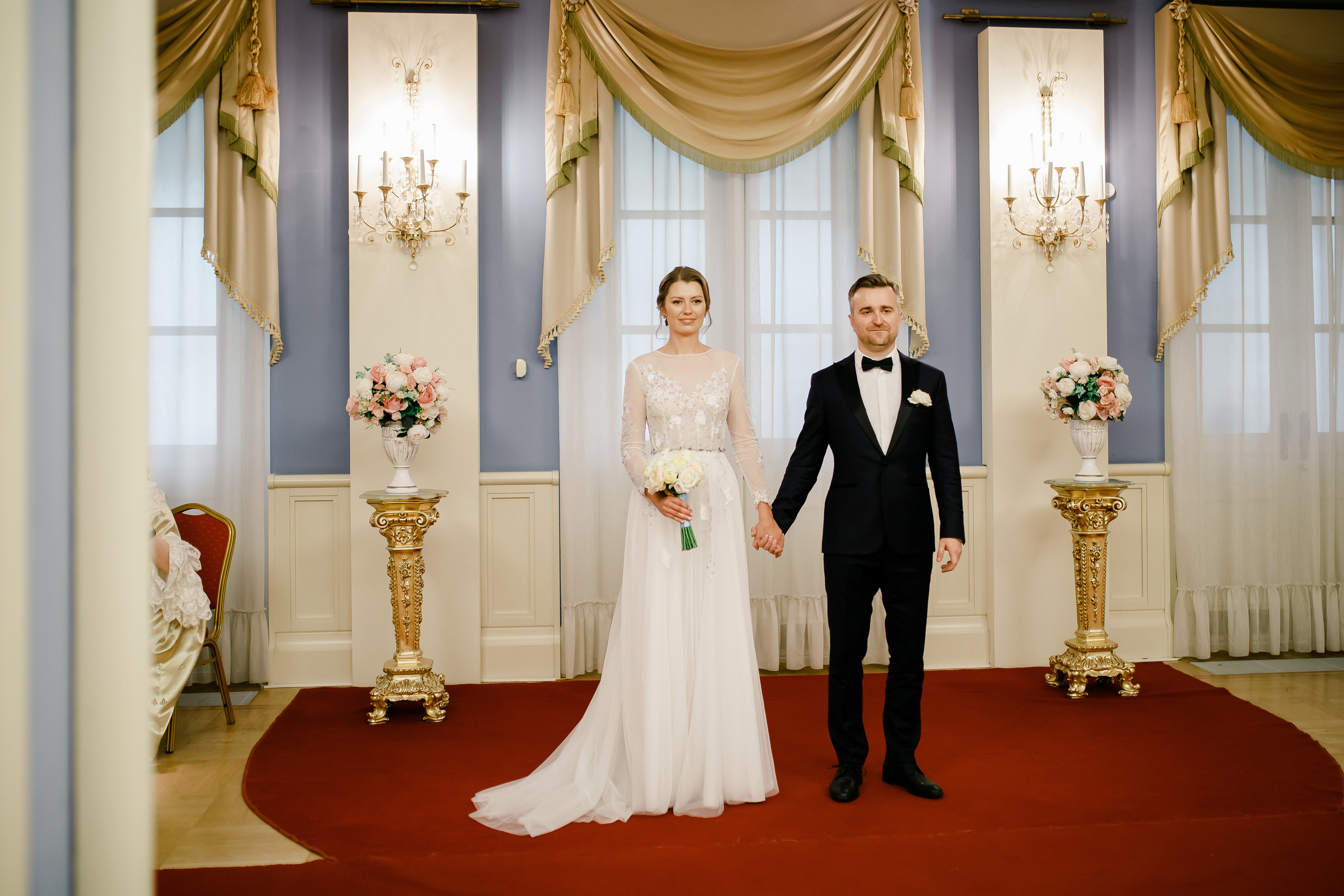 Дарья и Александр|Усадьба Царицыно. Свадебный фотограф Серпухов — Москва Ольга Васильева